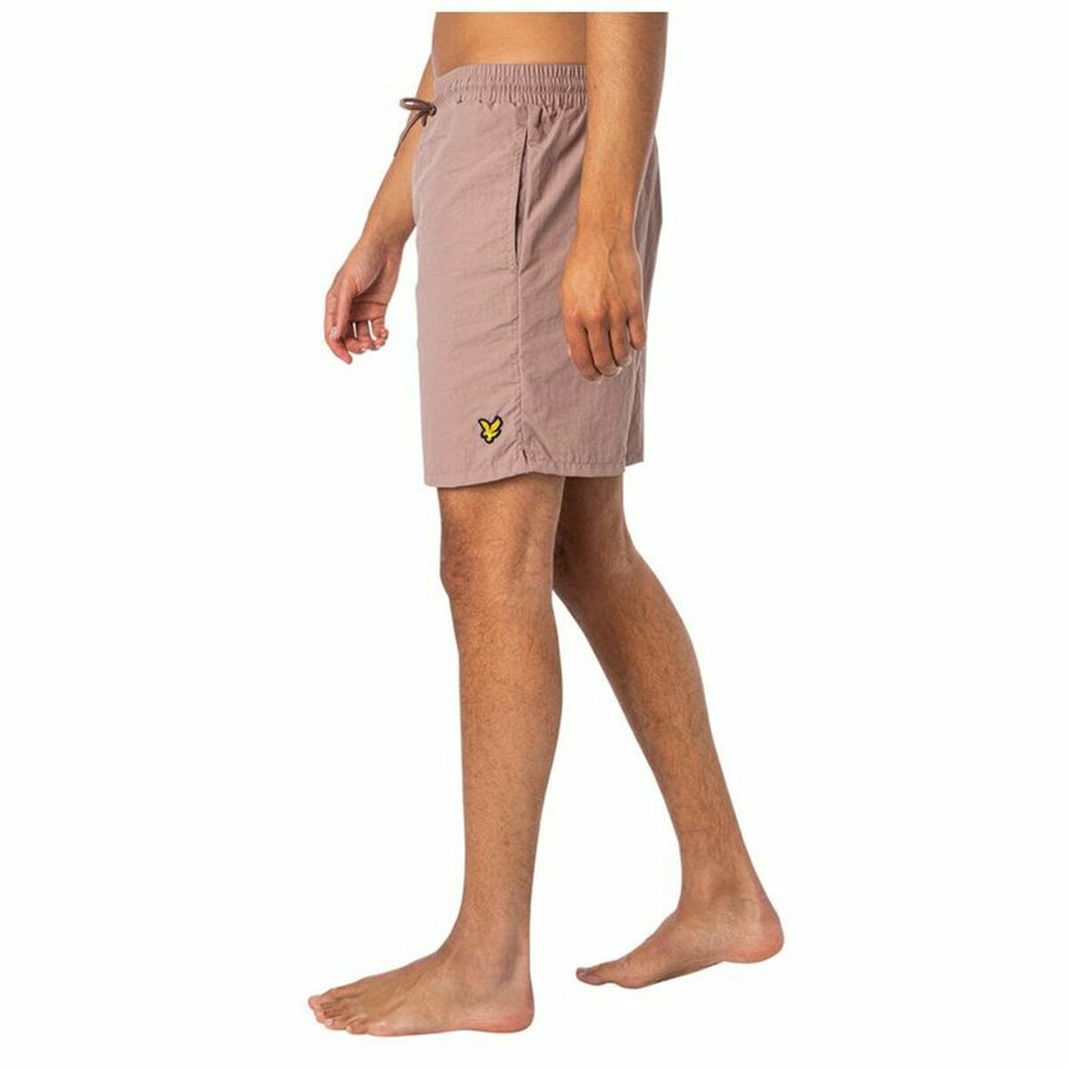 Men's swimming trunks Lyle & Scott V1-Plain Salmon
