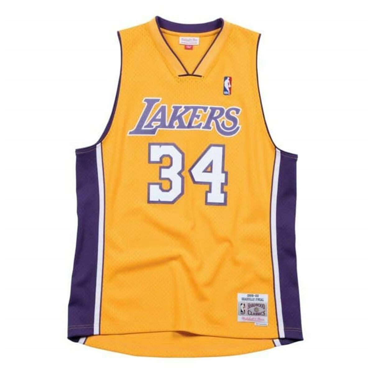 Mitchell & Ness Los Angeles Lakers Basketball Jersey 1999-2000 Nº34 Shaquille O'Neal Yellow-2