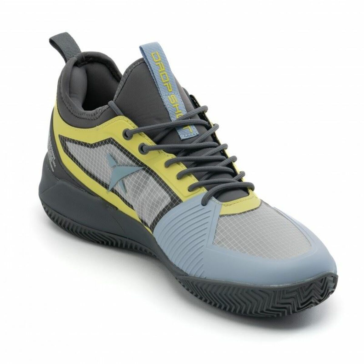 Sapatilhas esportivas masculinas Drop Shot Bentor Lima Padel Amarelo-2