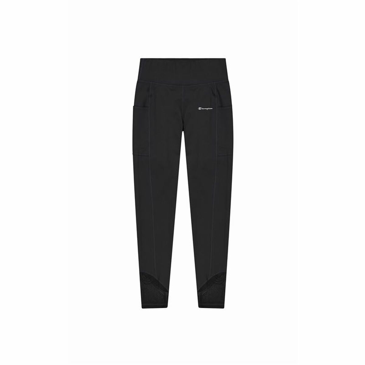 Champion Crop Women's Sports Tights Black-3