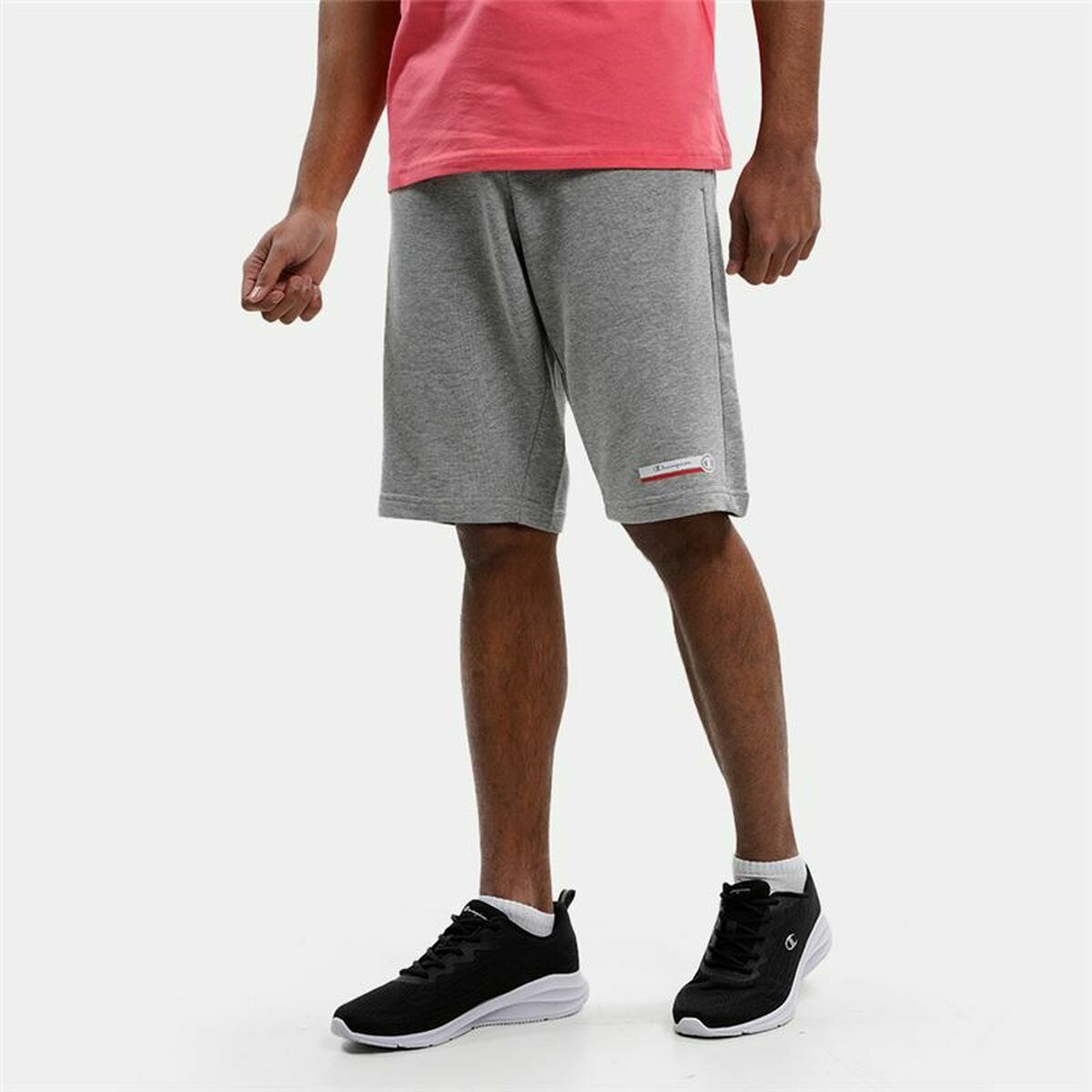 Champion Grey Sports Shorts-4