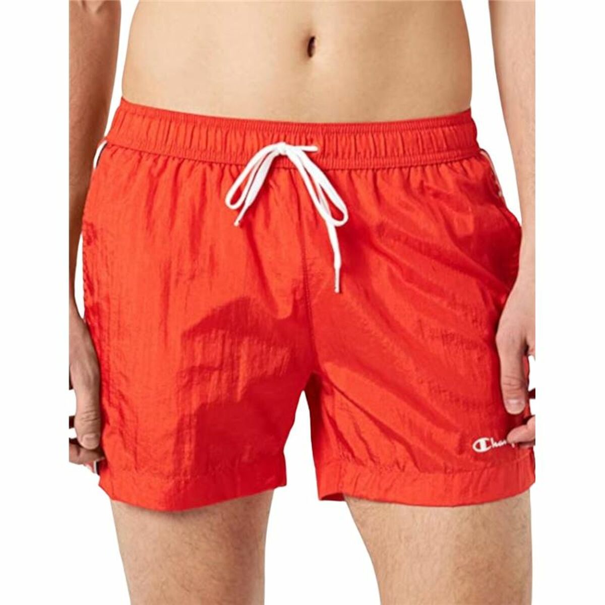 Costume da bagno maschile Campione Beachshort Rosso-2
