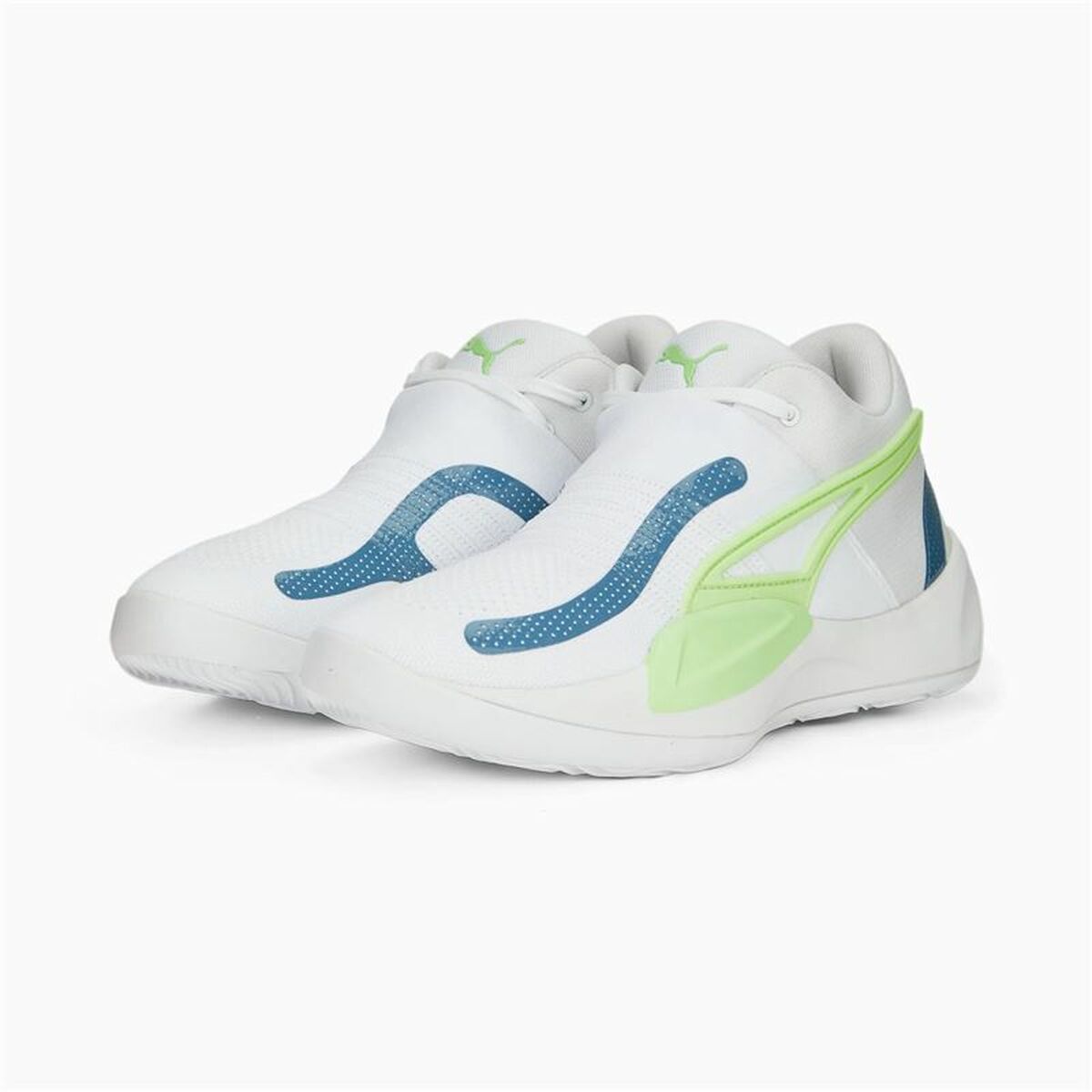 Баскетбольные кроссовки для взрослых Puma Rise NITRO Белый-4
