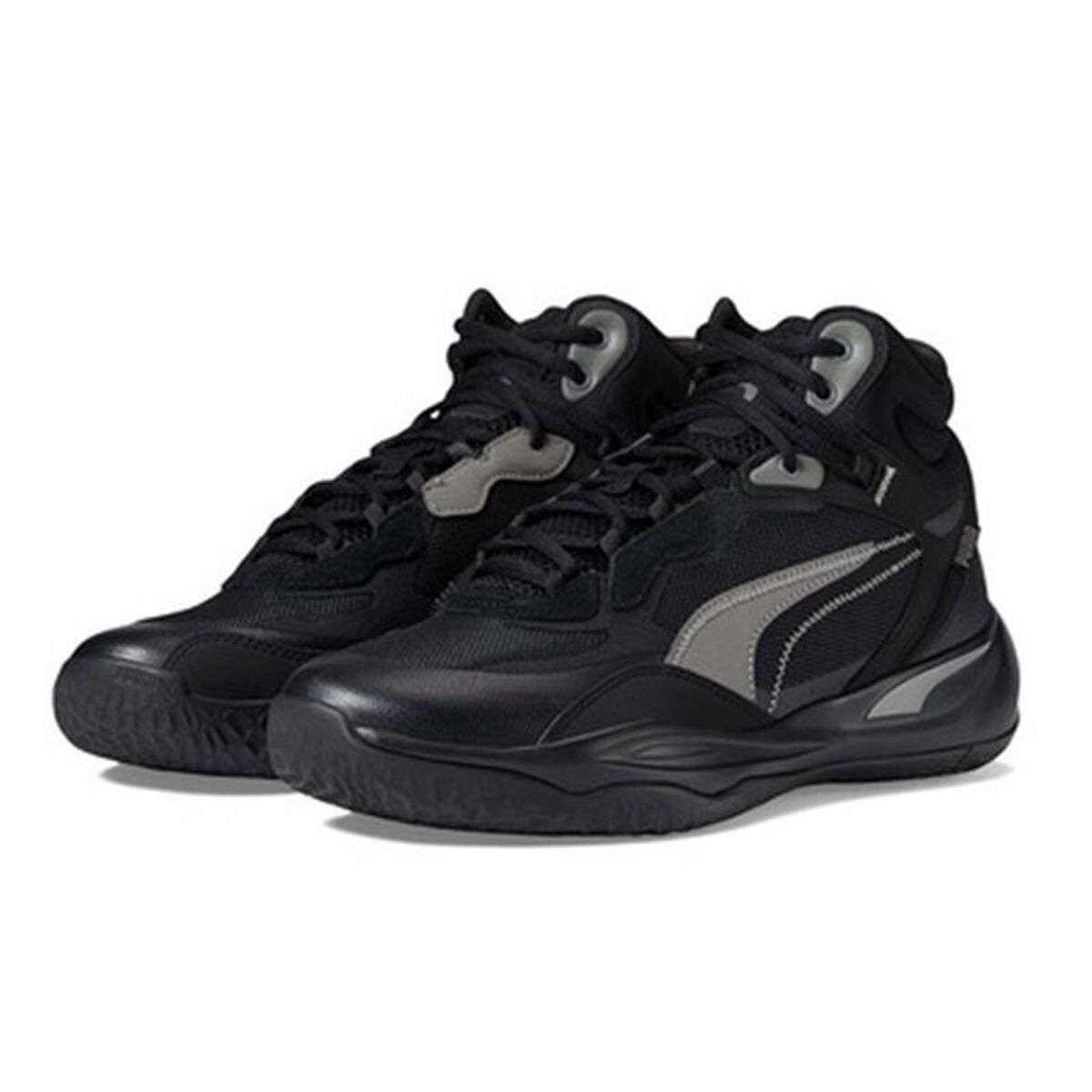 Баскетбольные кроссовки для взрослых Puma Playmaker Pro Mid Чёрный-4