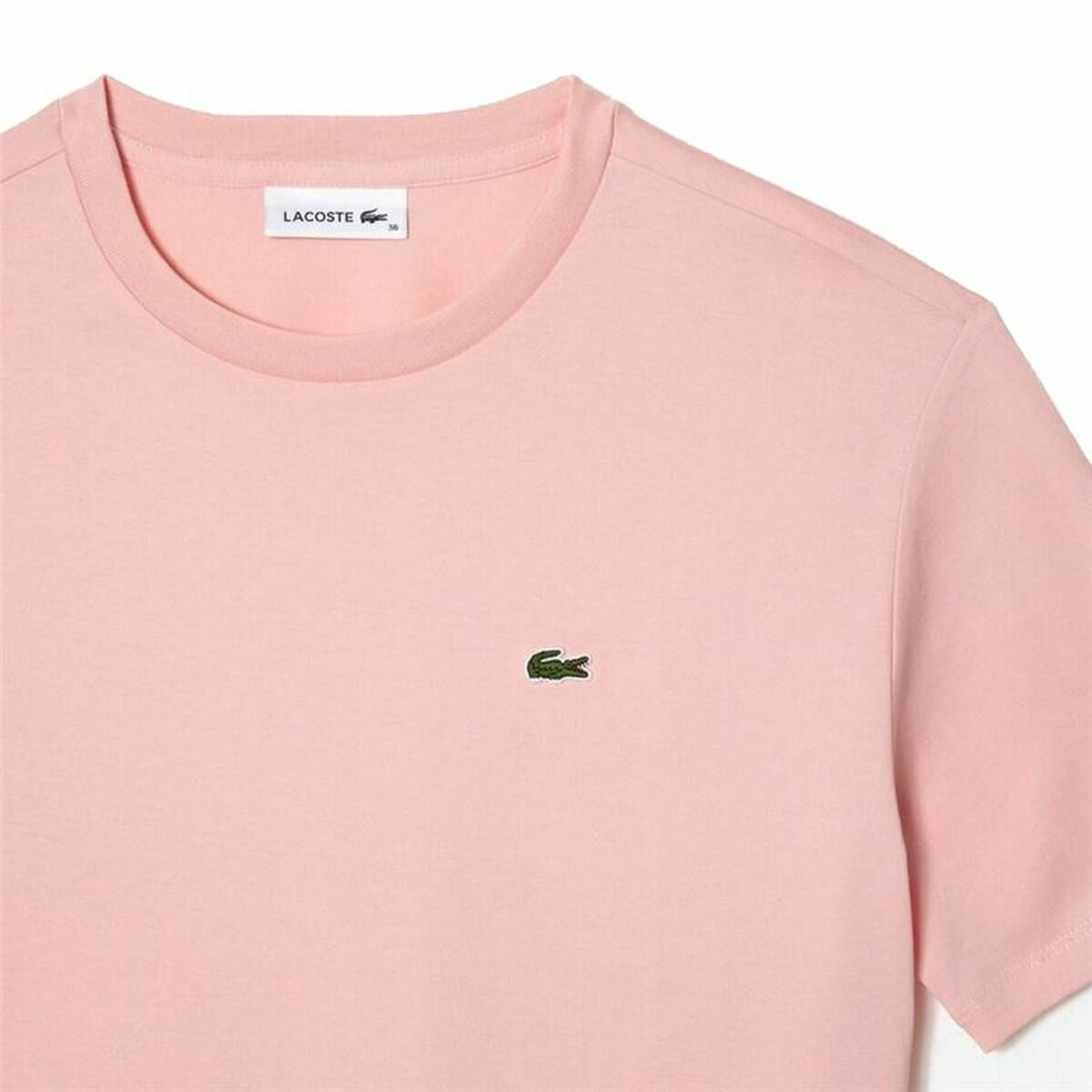 Γυναικεία Lacoste Premium Short Sleeve T-Shirt-5