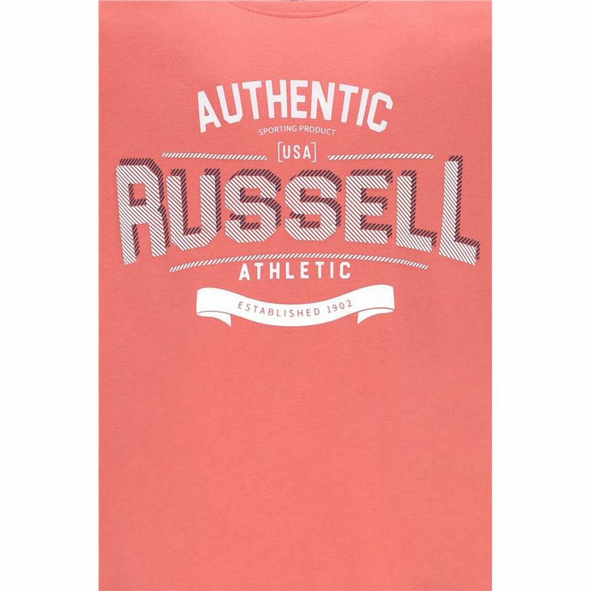 短袖球衣男子Russell Athletic Amt A30081橙色珊瑚-3