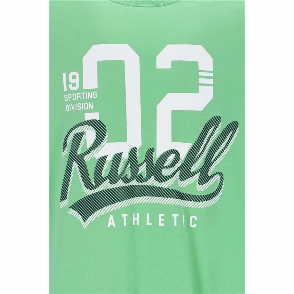 Футболка с коротким рукавом мужская Russell Athletic Amt A30101 Зеленый Светло-зеленый-4