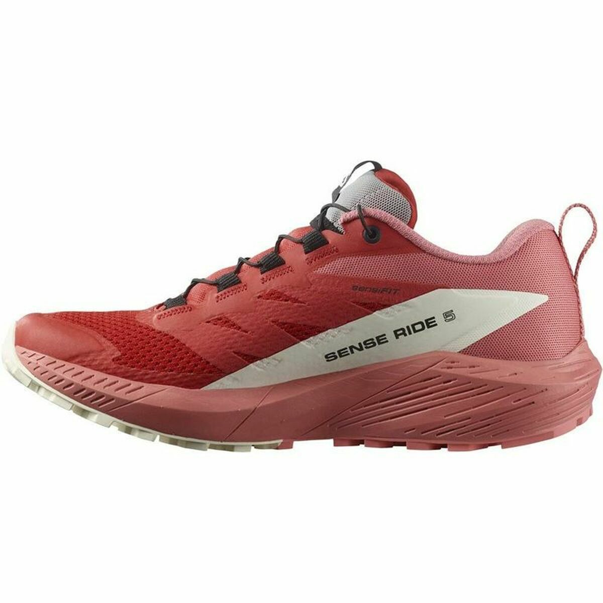 Salomon Sense Ride 5 Mountain Red Women's Sports Sneakers-2