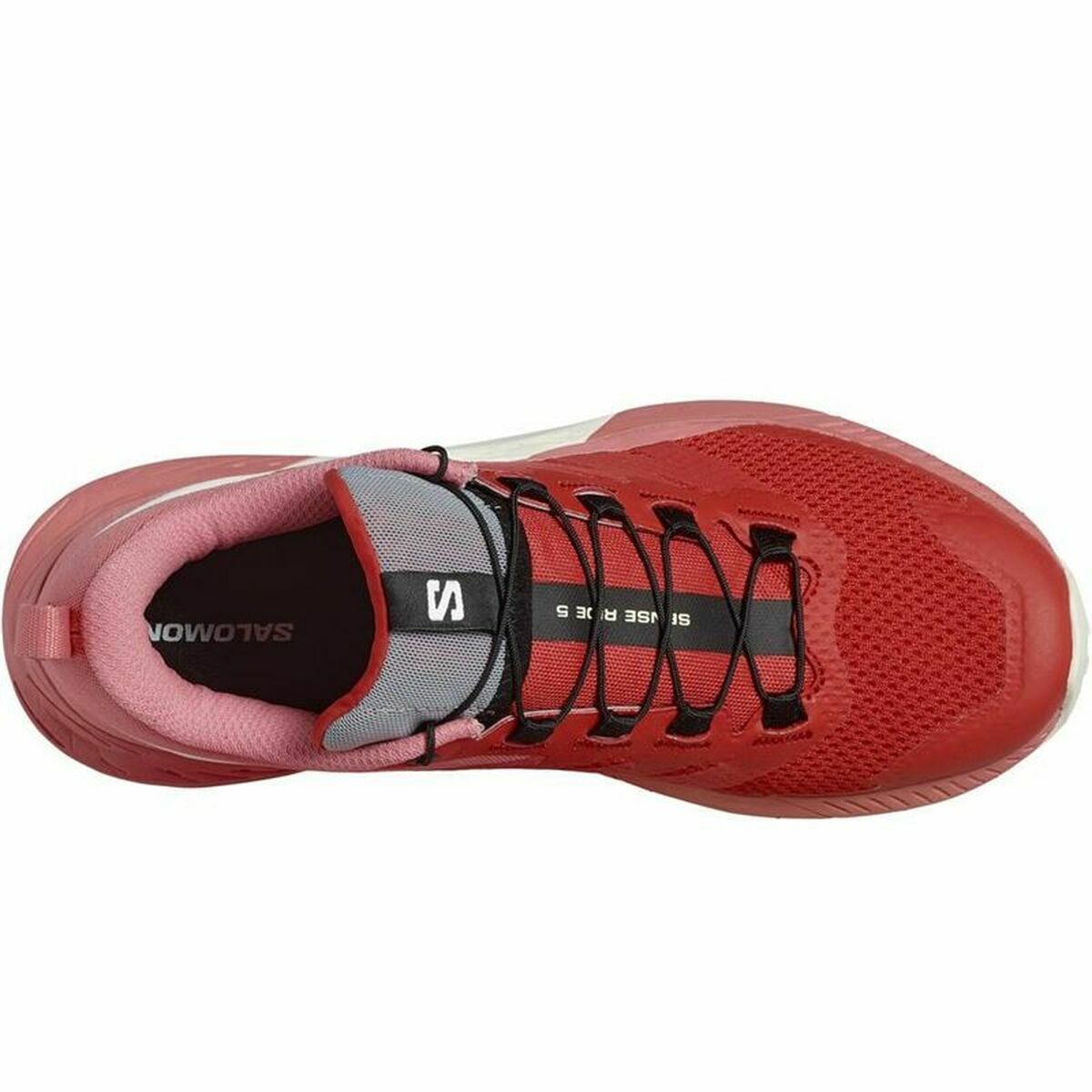 Salomon Sense Ride 5 Mountain Red Women's Sports Sneakers-4