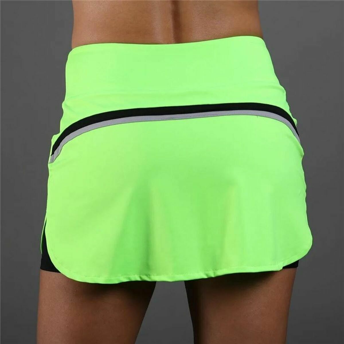 Endless Flow II Carrion Skirt Lime Green-2