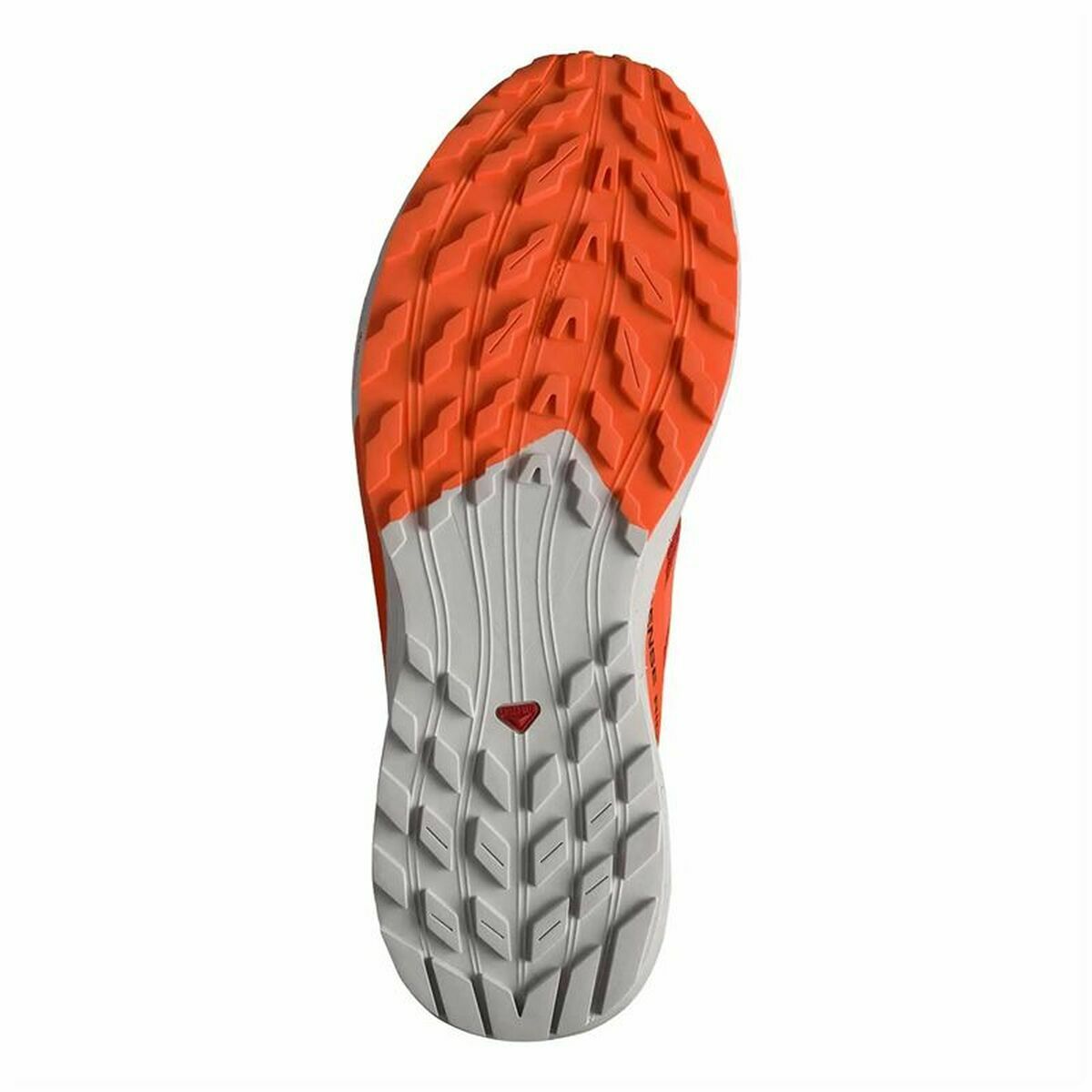 Salomon Sense Ride 5 White Red Mountain Adult Running Shoes-3