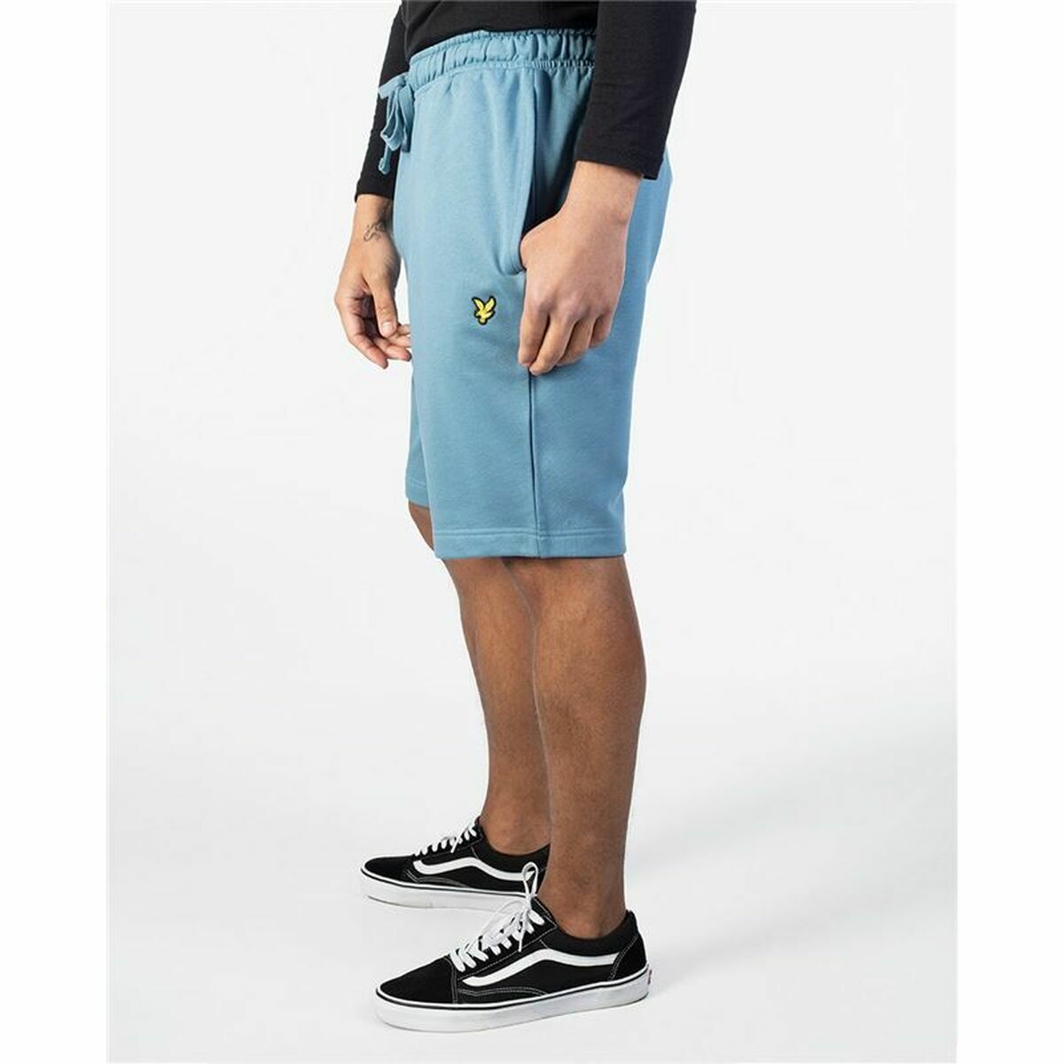 Lyle & Scott Sports Shorts V1-Sweat Blue-4