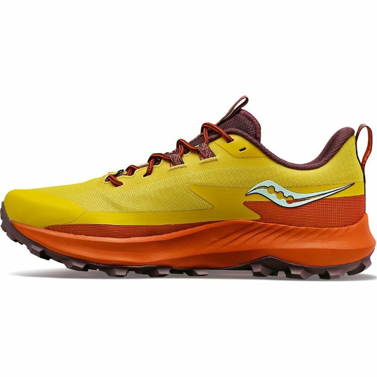 Saucony Saucony Peregrine Adult Running Shoes 13 Yellow Orange Woman-2