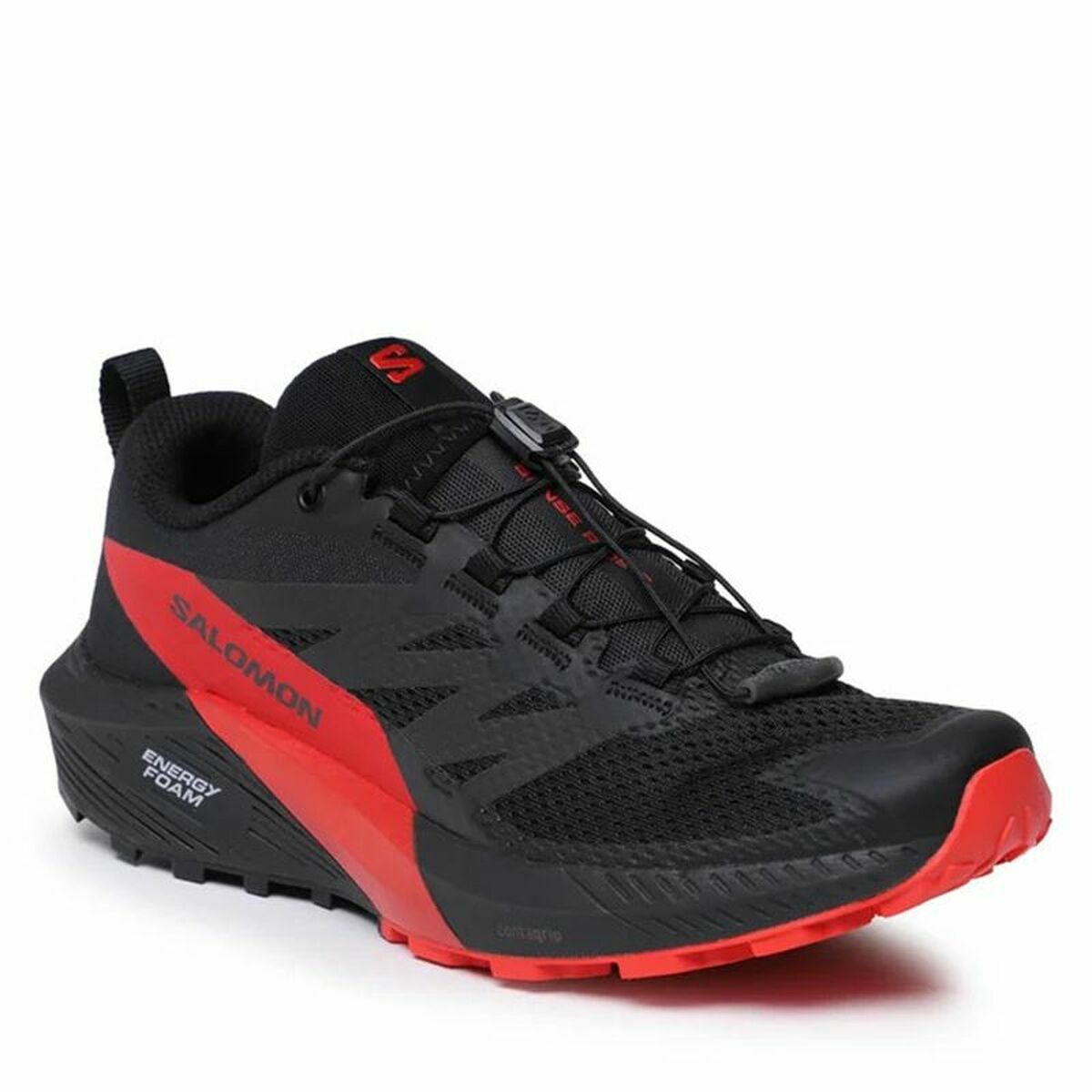 Men's Sports Sneakers Salomon Sense Ride 5 Black-4