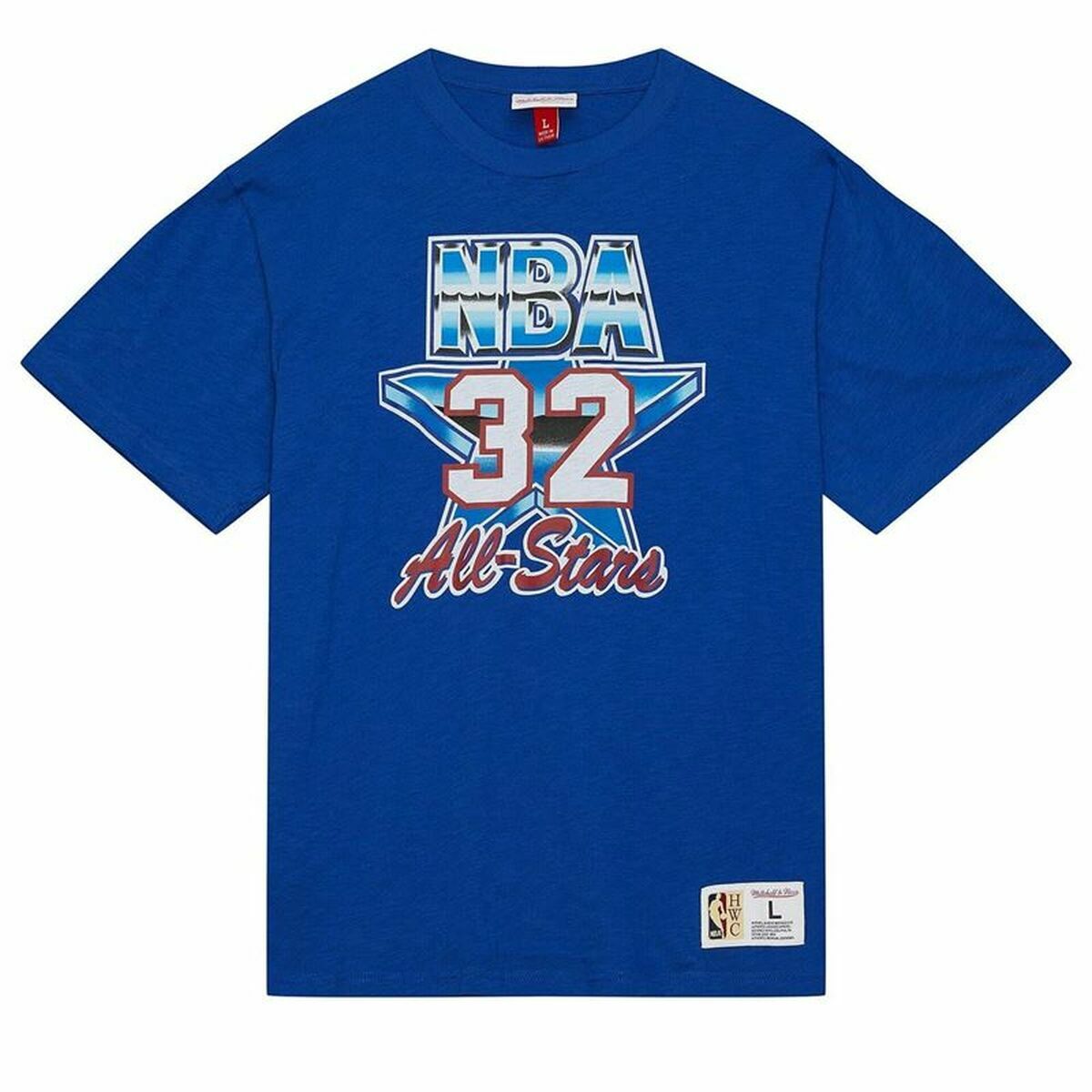 Футболка с коротким рукавом мужская Mitchell & Ness NBA All-Stars 32 Синий-2