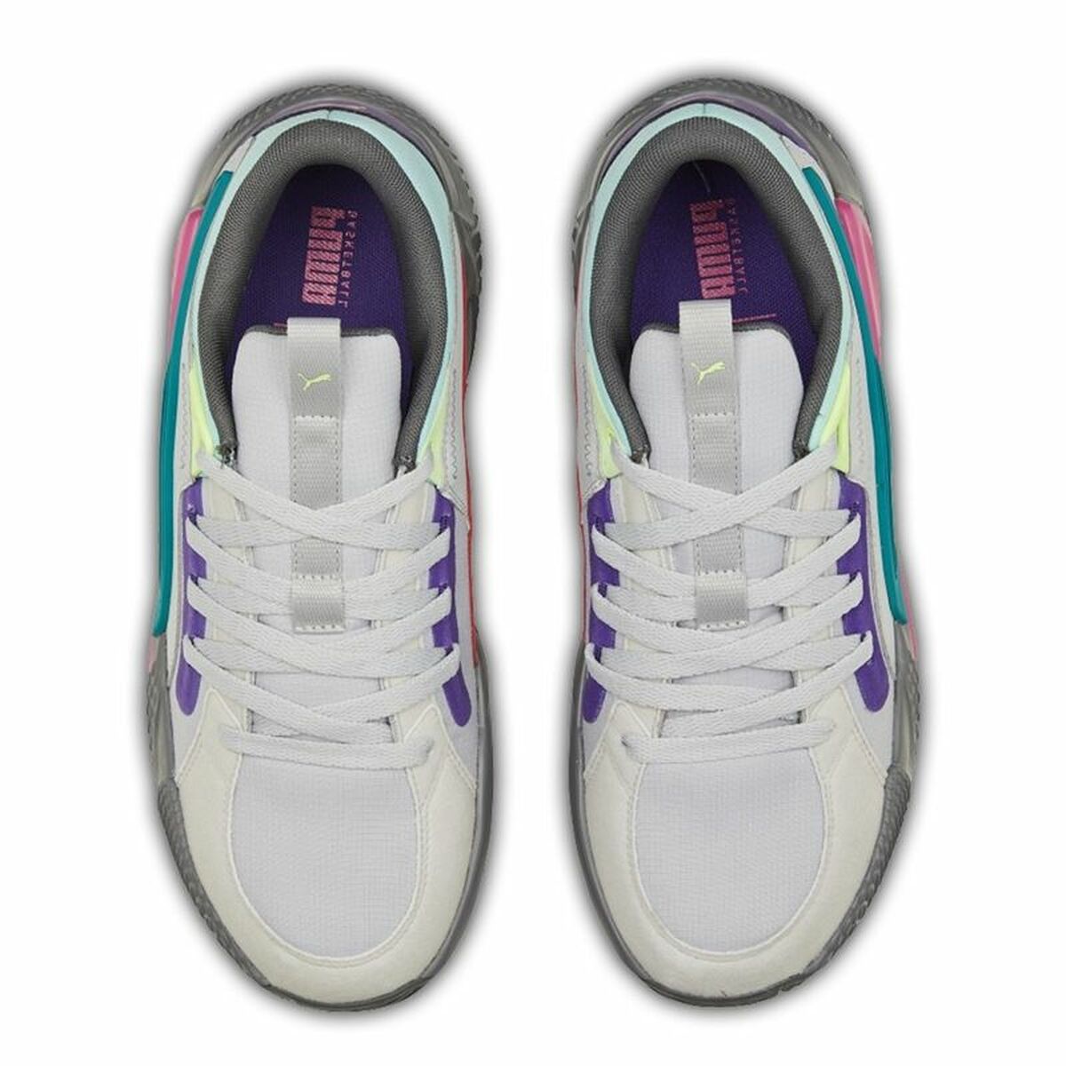 Баскетбольные кроссовки для взрослых Puma Court Rider Chaos Da Серый-4