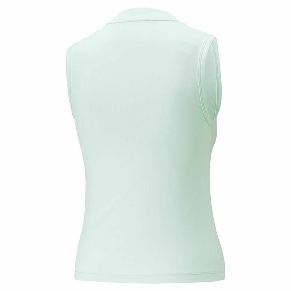 Maglietta femminile senza maniche Puma Slim Logo Tank Acquamarin-2
