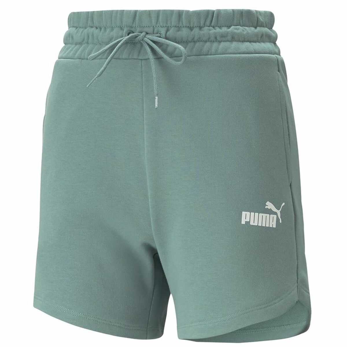 Спорт эркектер шорты Puma Ess 5 Жогорку Waist Aquamarine Green-7