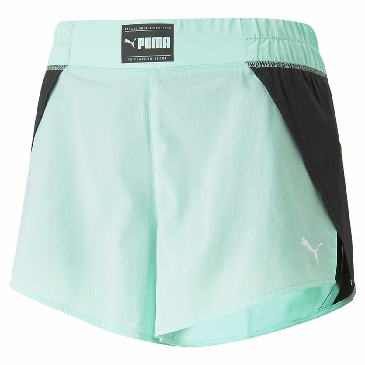 Puma Fit Fashion Wov Women's Sports Shorts Aquamarine-5