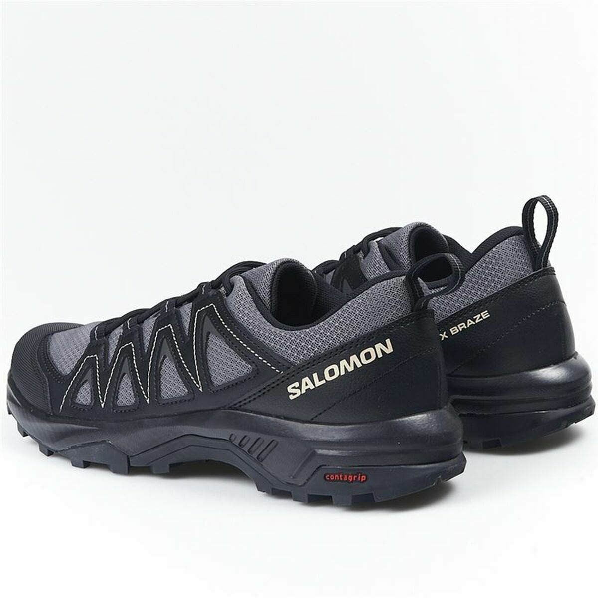 Salomon X Braze Black Mountain Adult Running Shoes-4