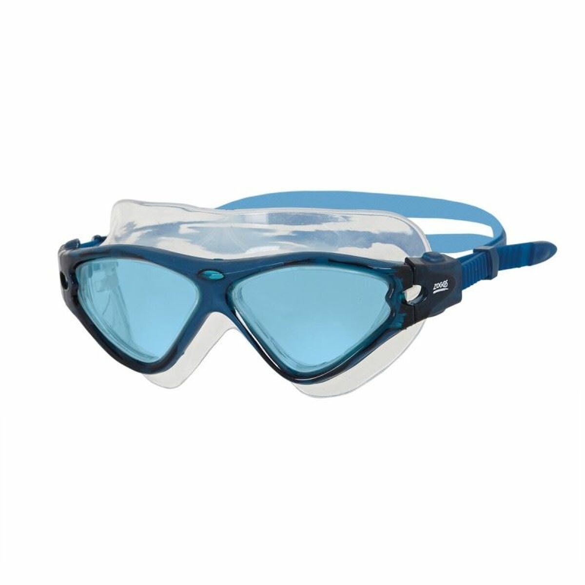 游泳眼镜Zoggs Tri-Vision Assorted Blue One尺寸