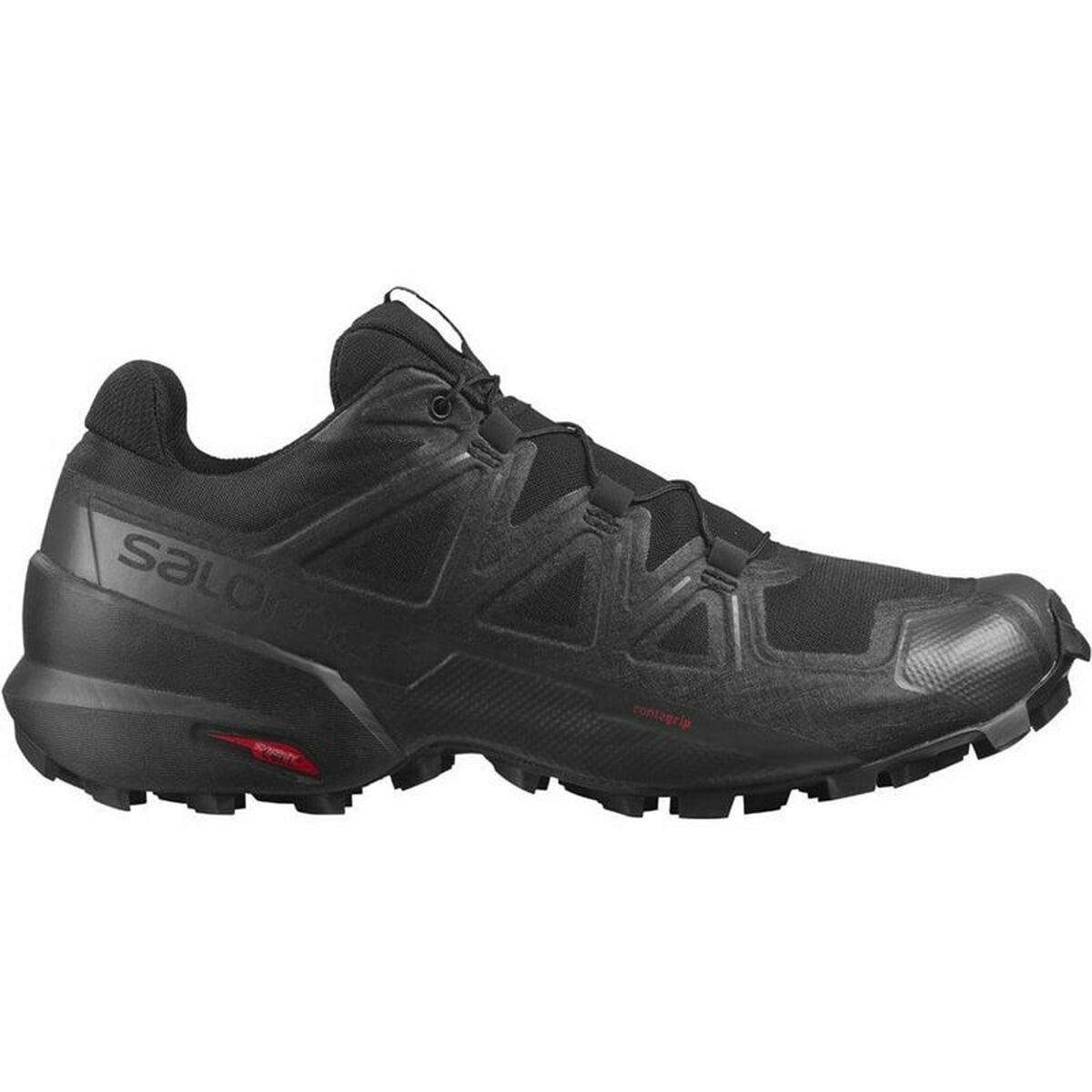Salomon Speedcross 6 Black Mountain Adult Running Shoes-2
