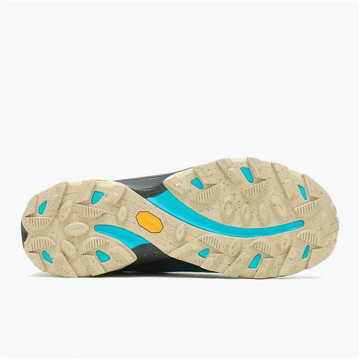 Adult Running Shoe Merrell Moab Speed Gtx Blue Dark Blue Mountain-3