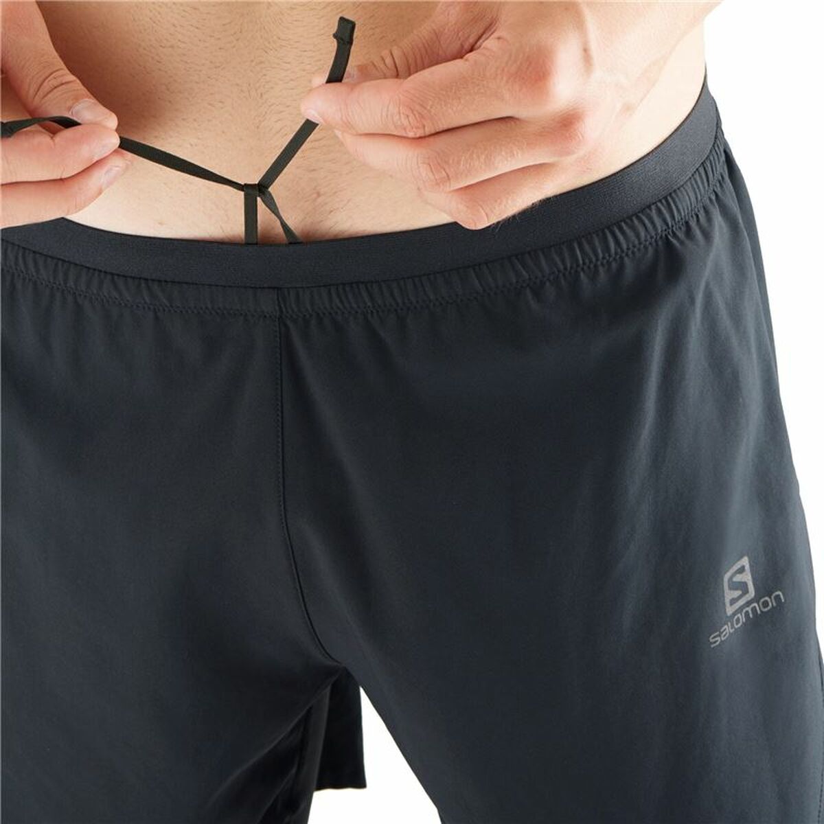 Men's Sports Shorts Salomon Cross Twinskin Black-8