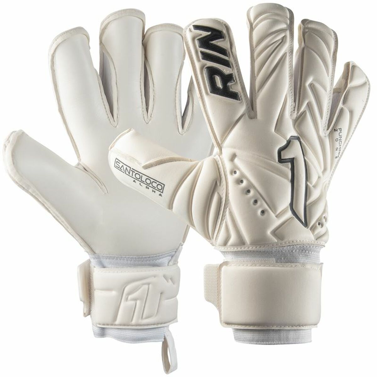 Перчатки вратаря Rinat  Santoloco  Белый-3