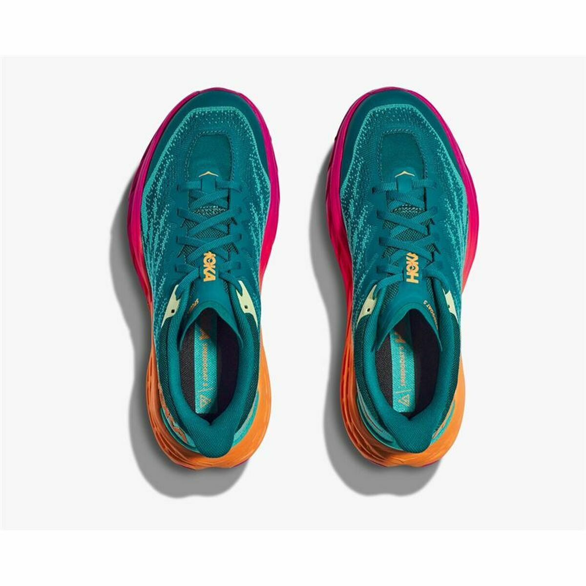 HOKA Speedgoat 5 Mountain Green Women's Sports Sneakers-5