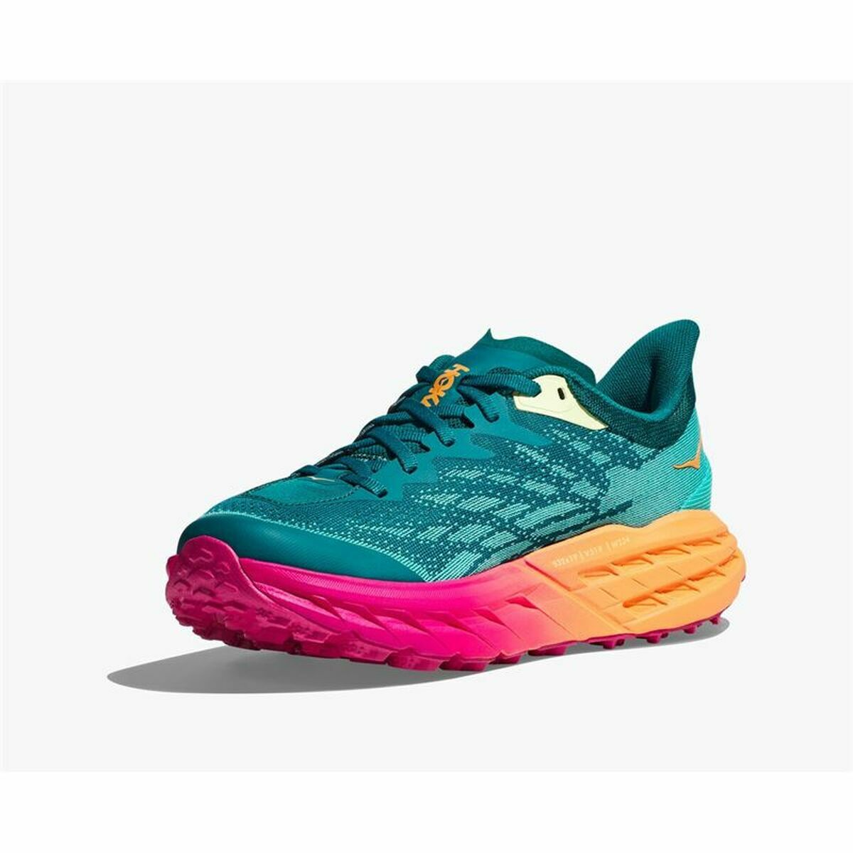 HOKA Speedgoat 5 Mountain Green Women's Sports Sneakers-6