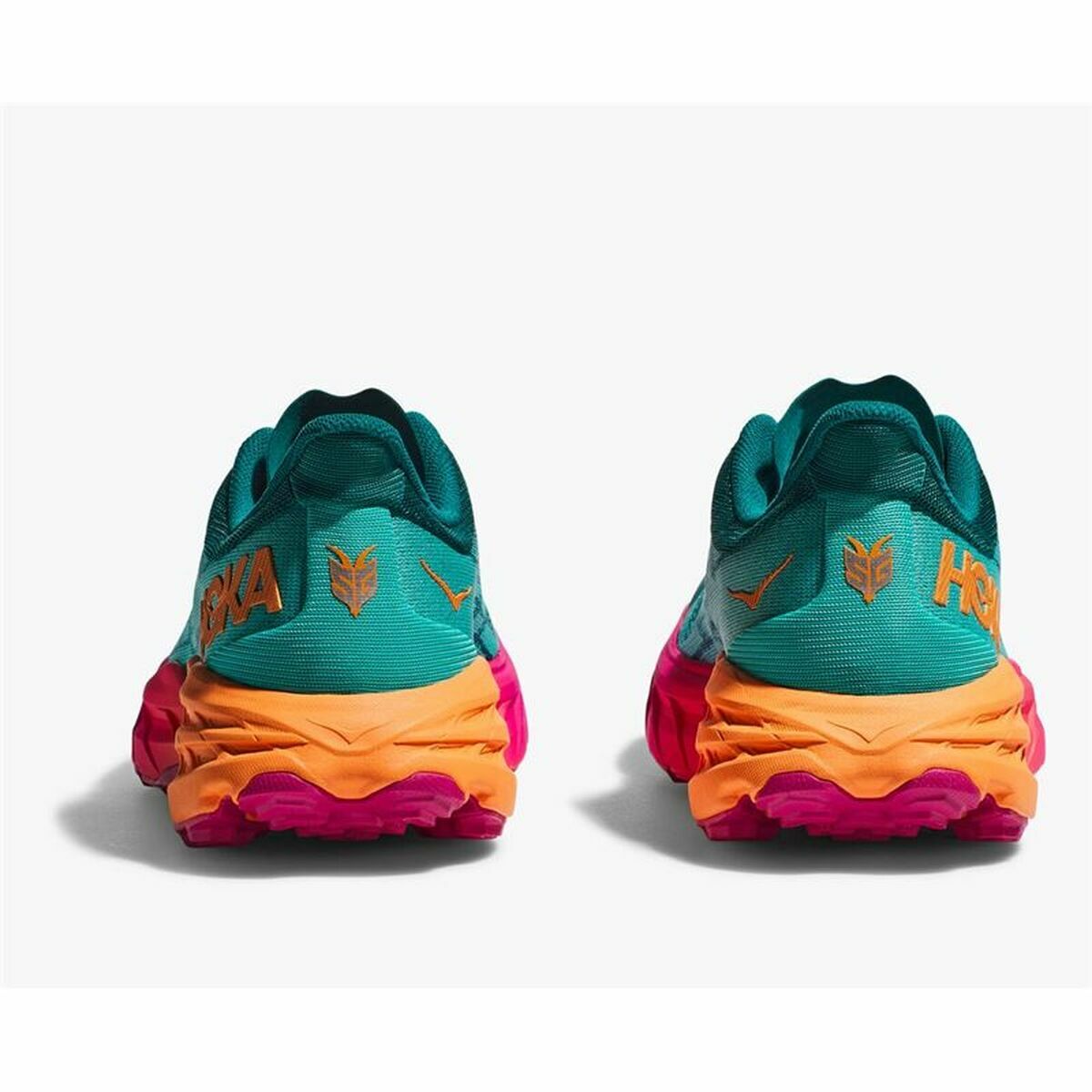 HOKA Speedgoat 5 Mountain Green Women's Sports Sneakers-8