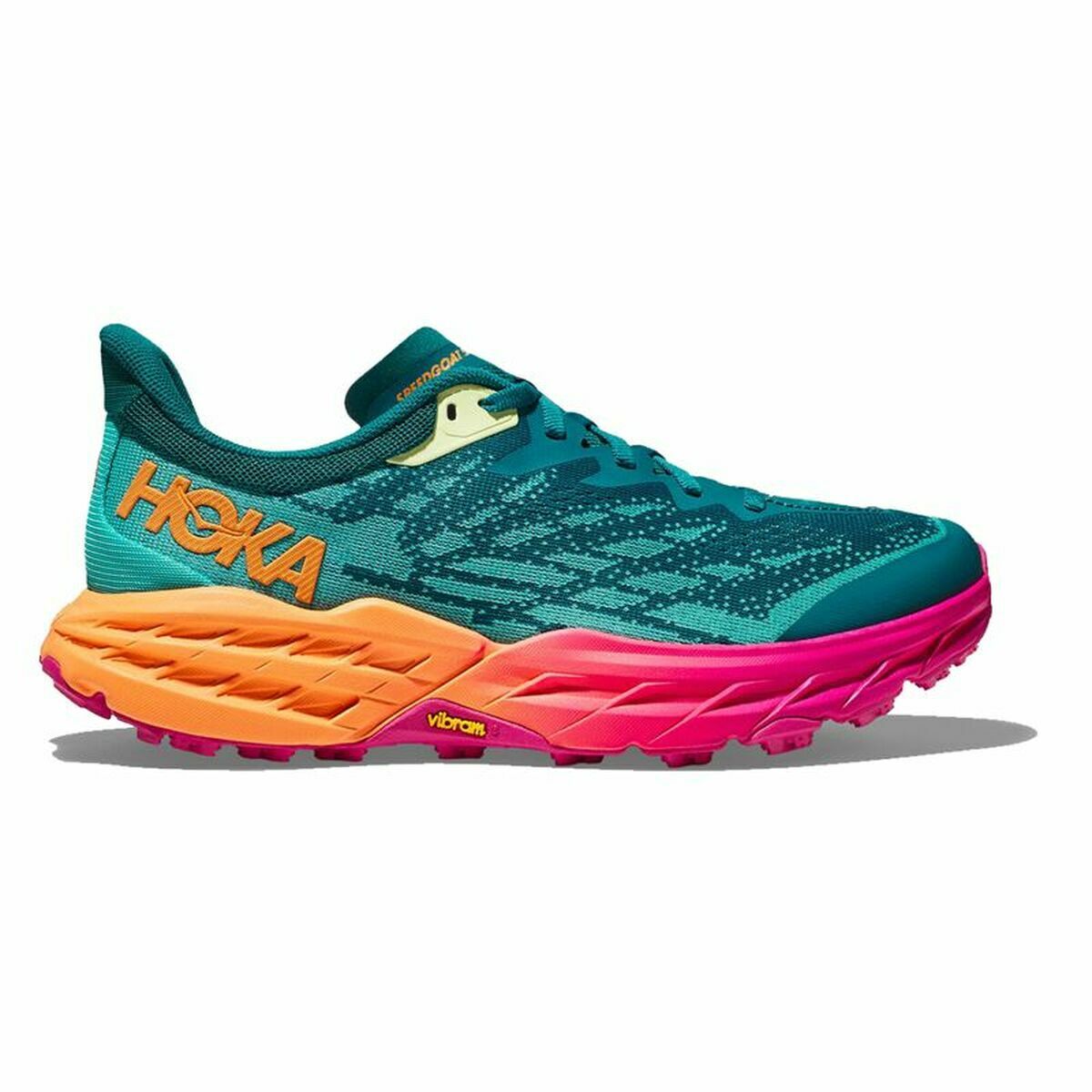 HOKA Speedgoat 5 Mountain Green Women's Sports Sneakers-2