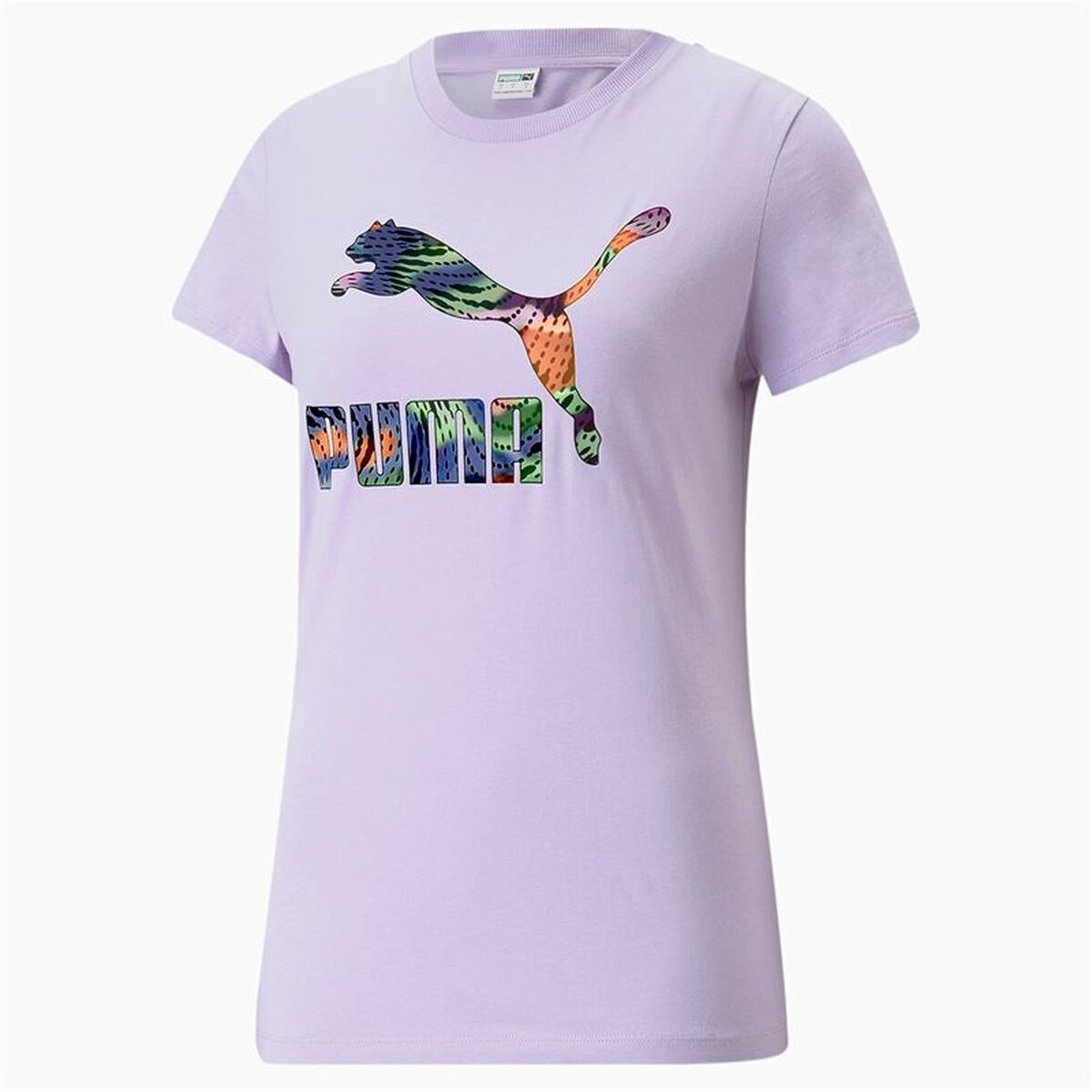 Women's Puma Classics Short Sleeve T-Shirt-5