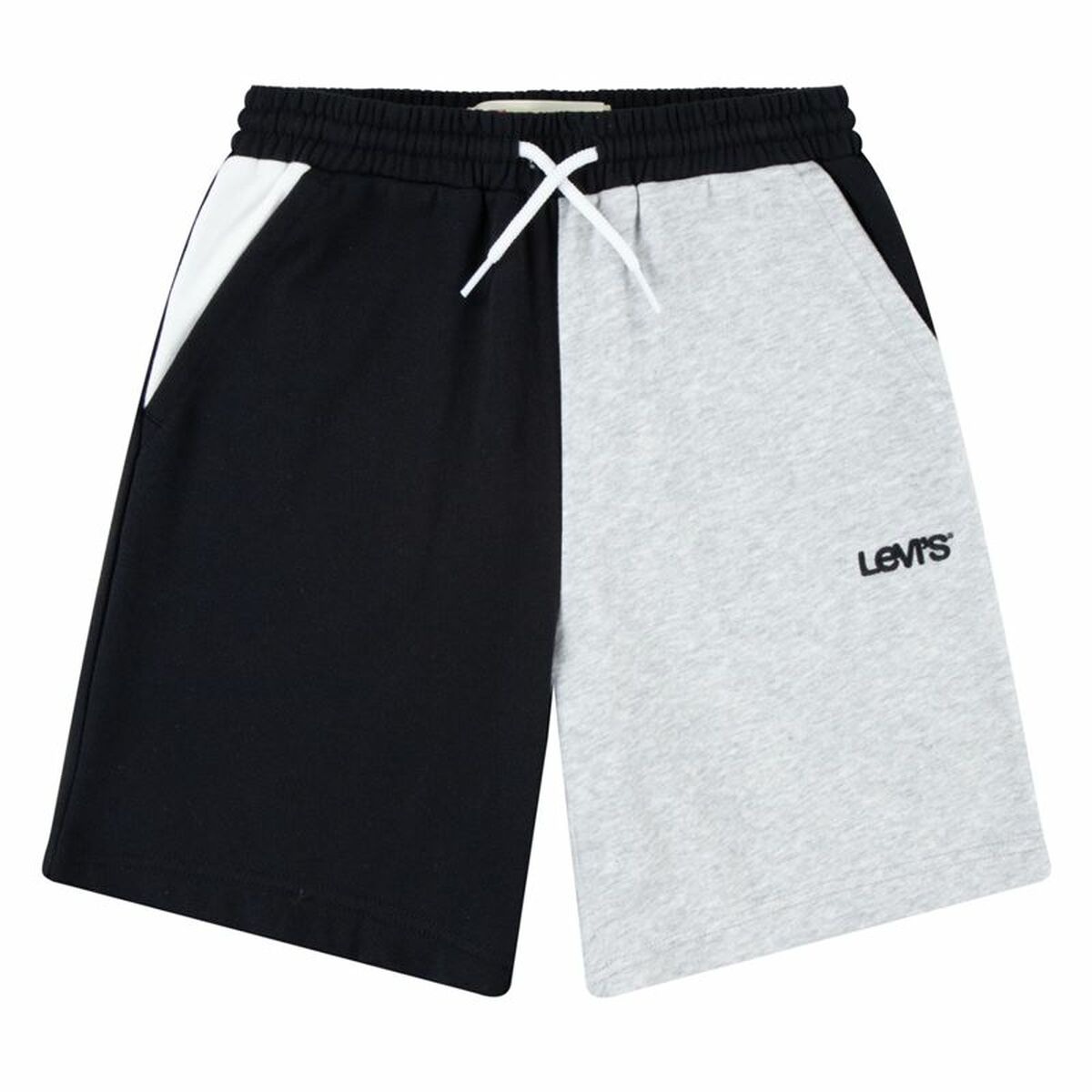 Levi's French Terr 63396 Boys Sports Shorts Two Tone Black-7