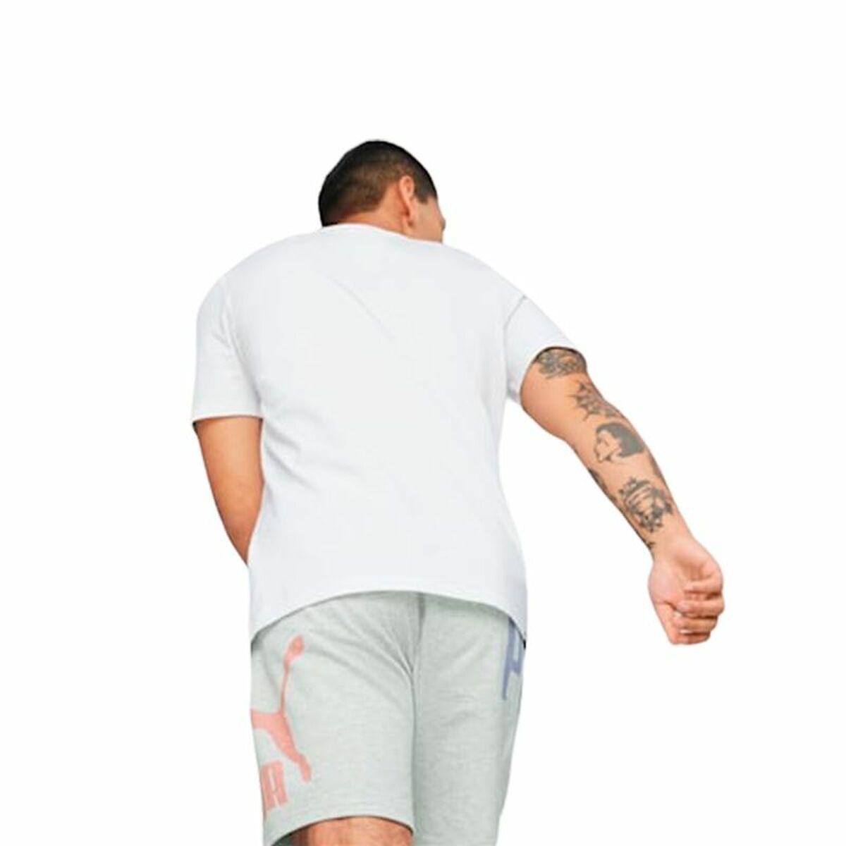 Puma Classics白色男女通用短袖衬衫-2