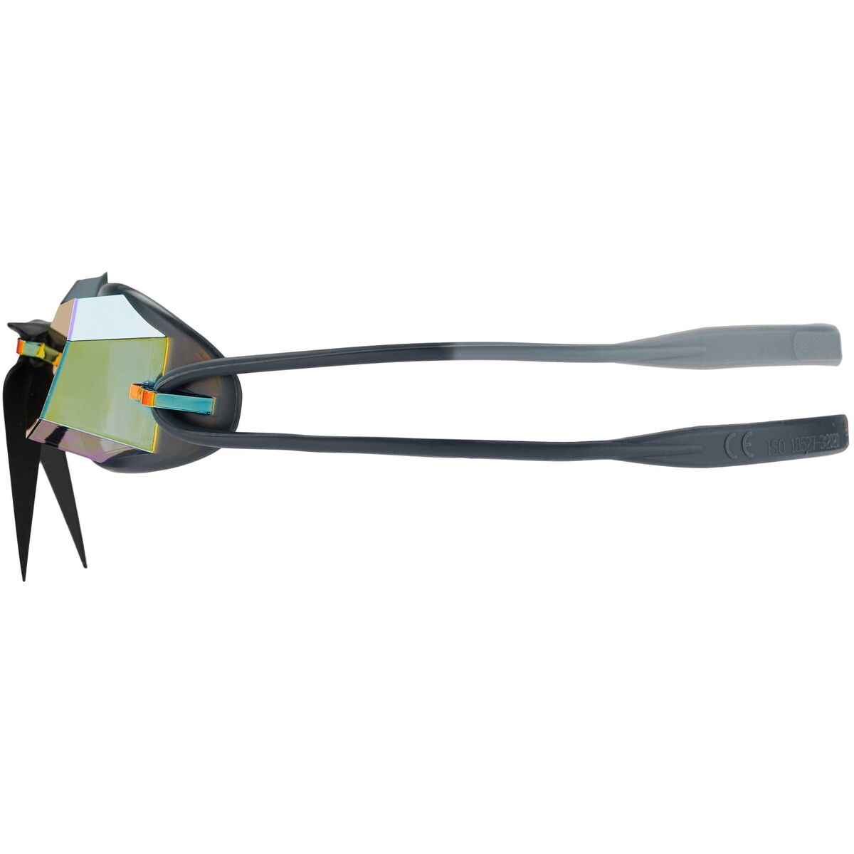 Lunettes de natation Zoggs Diamond Mirror Noir Rouge Une taille-3
