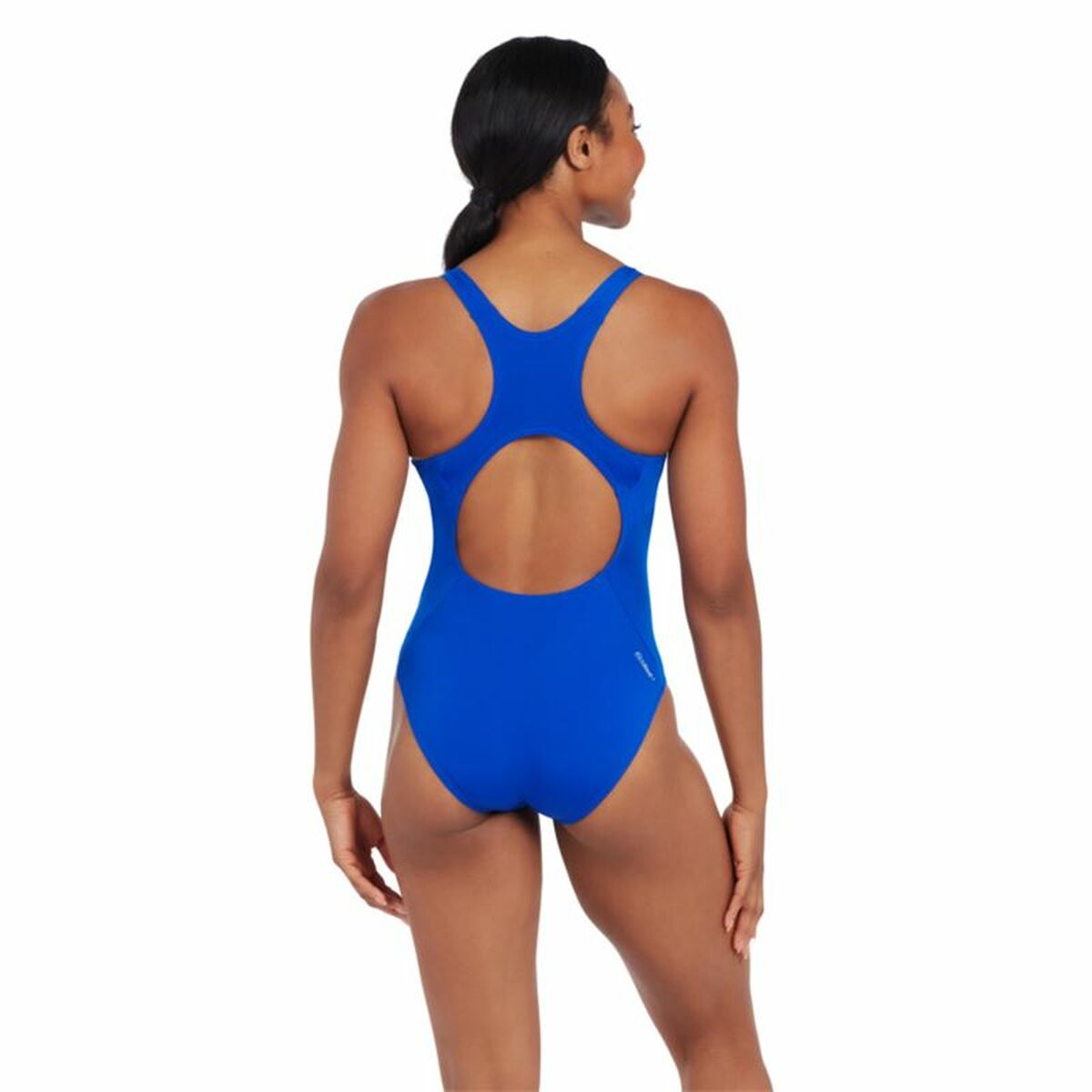 Costume da bagno femminile Zoggs Cottesloe Powerback Blu-4