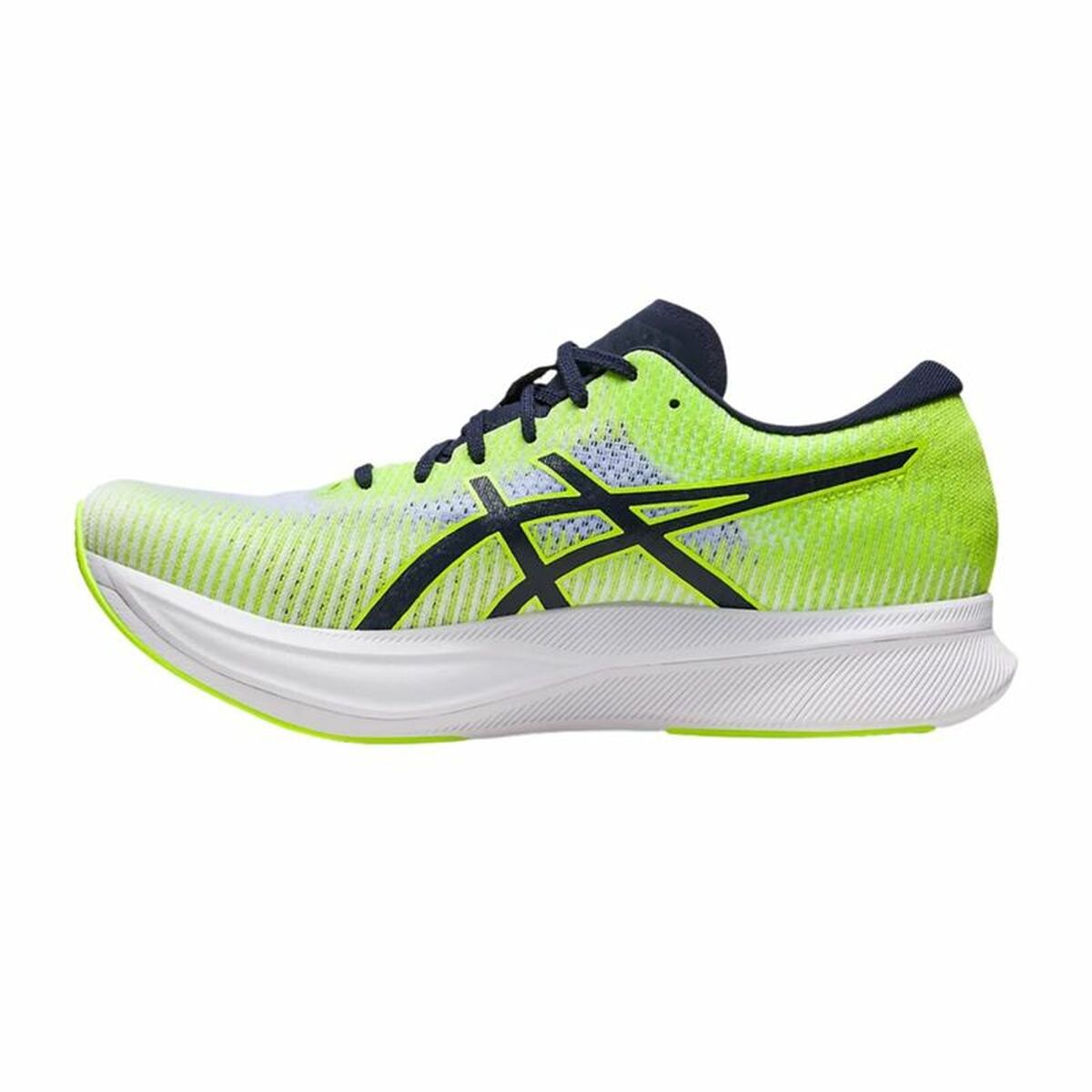 Running sneakers for adults Asics Magic Speed 2 Lime Green Men-4