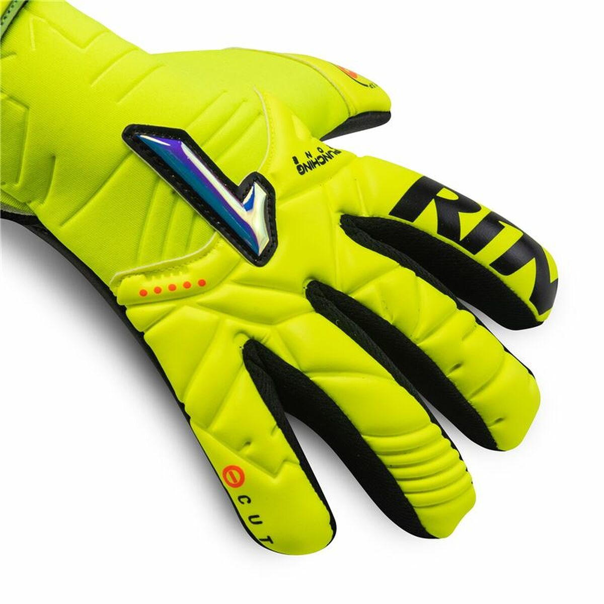 Перчатки вратаря Rinat Kratos Semi Жёлтый-5