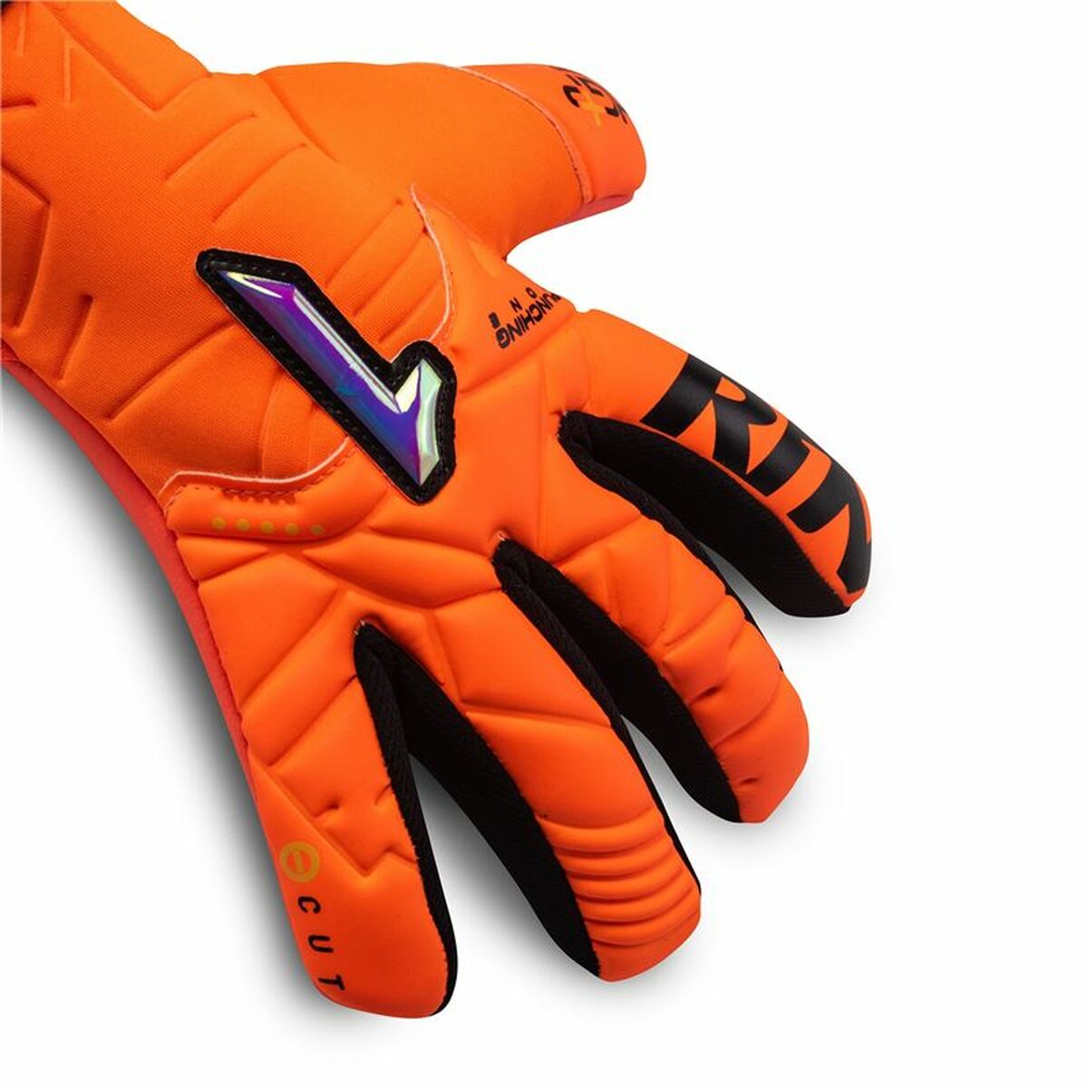 Перчатки вратаря Rinat Kratos Turf Темно-оранжевый-5