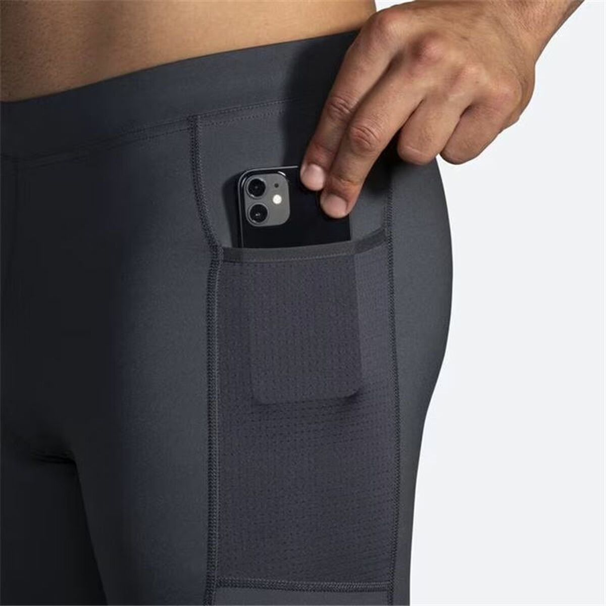 Brooks Running Source Men's Sports Tights Black-3