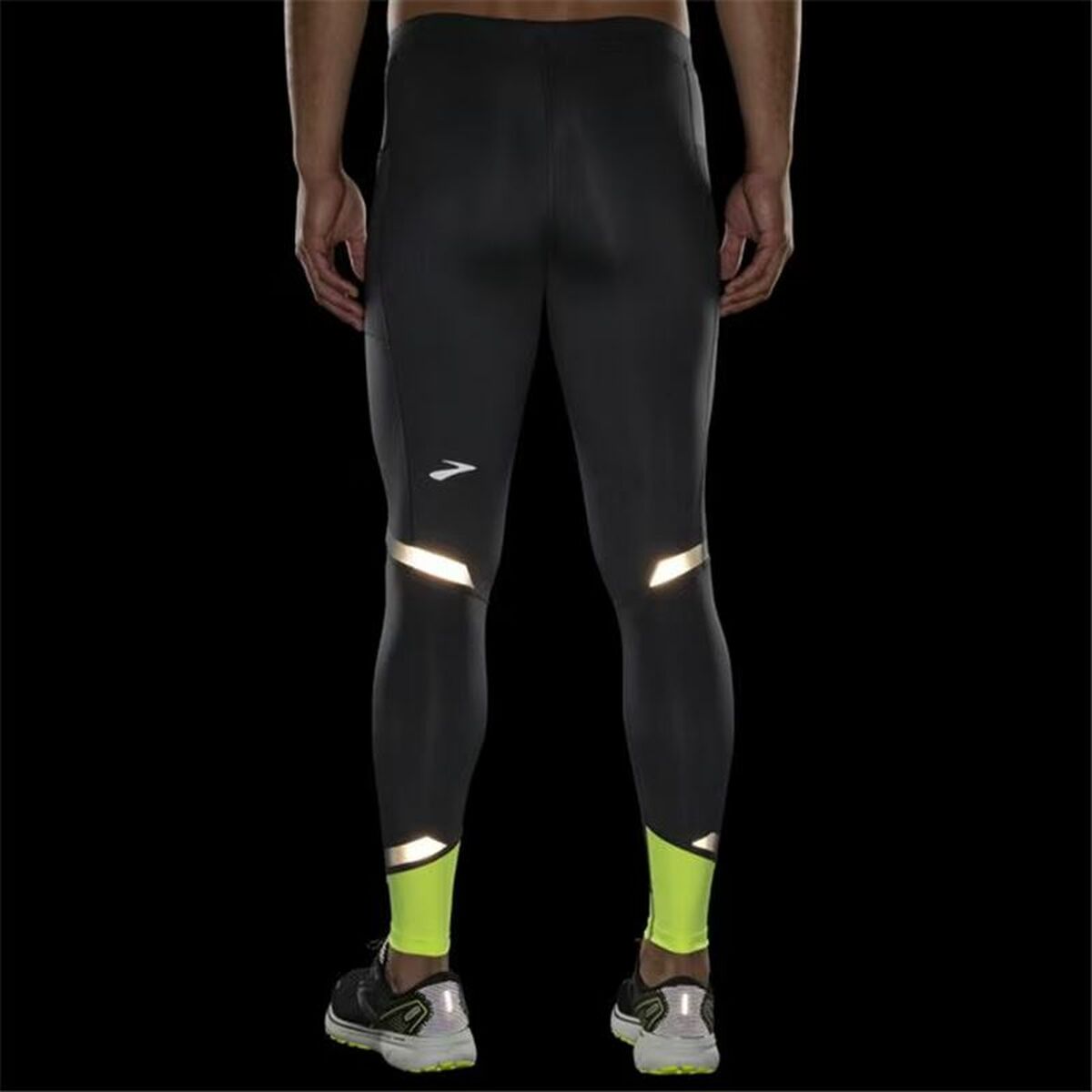 Brooks Running Source Men's Sports Tights Black-4