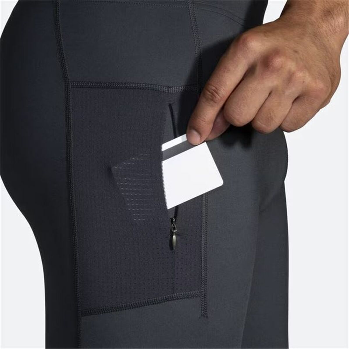 Brooks Running Source Men's Sports Tights Black-5
