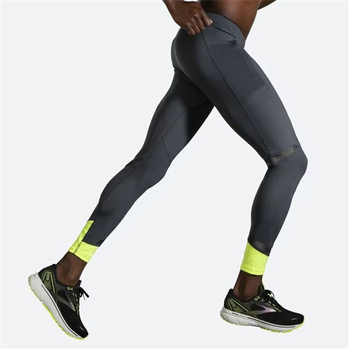 Brooks Running Source Men's Sports Tights Black-7