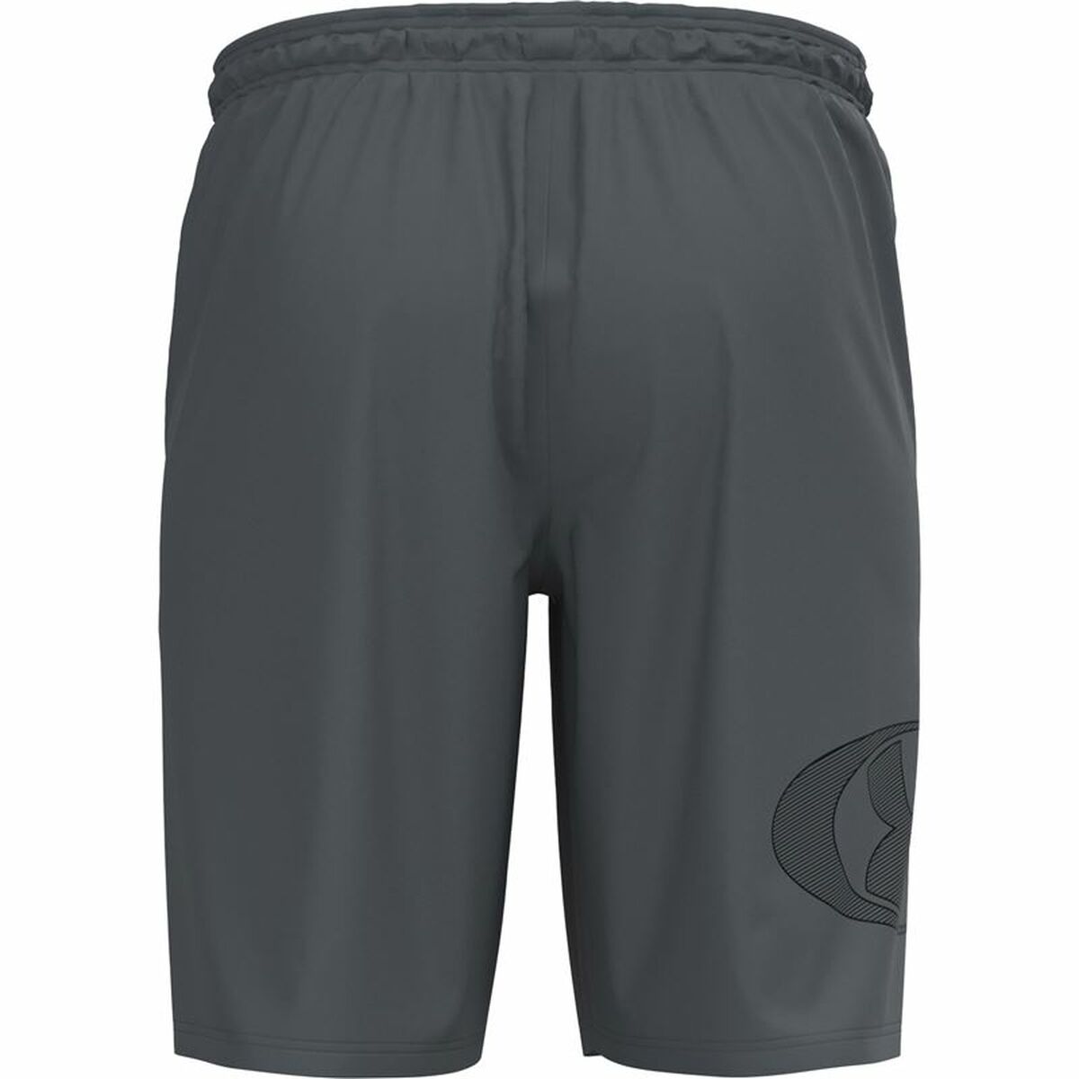 运动男子短裤Under Armour Tech Lockertag深灰色-2
