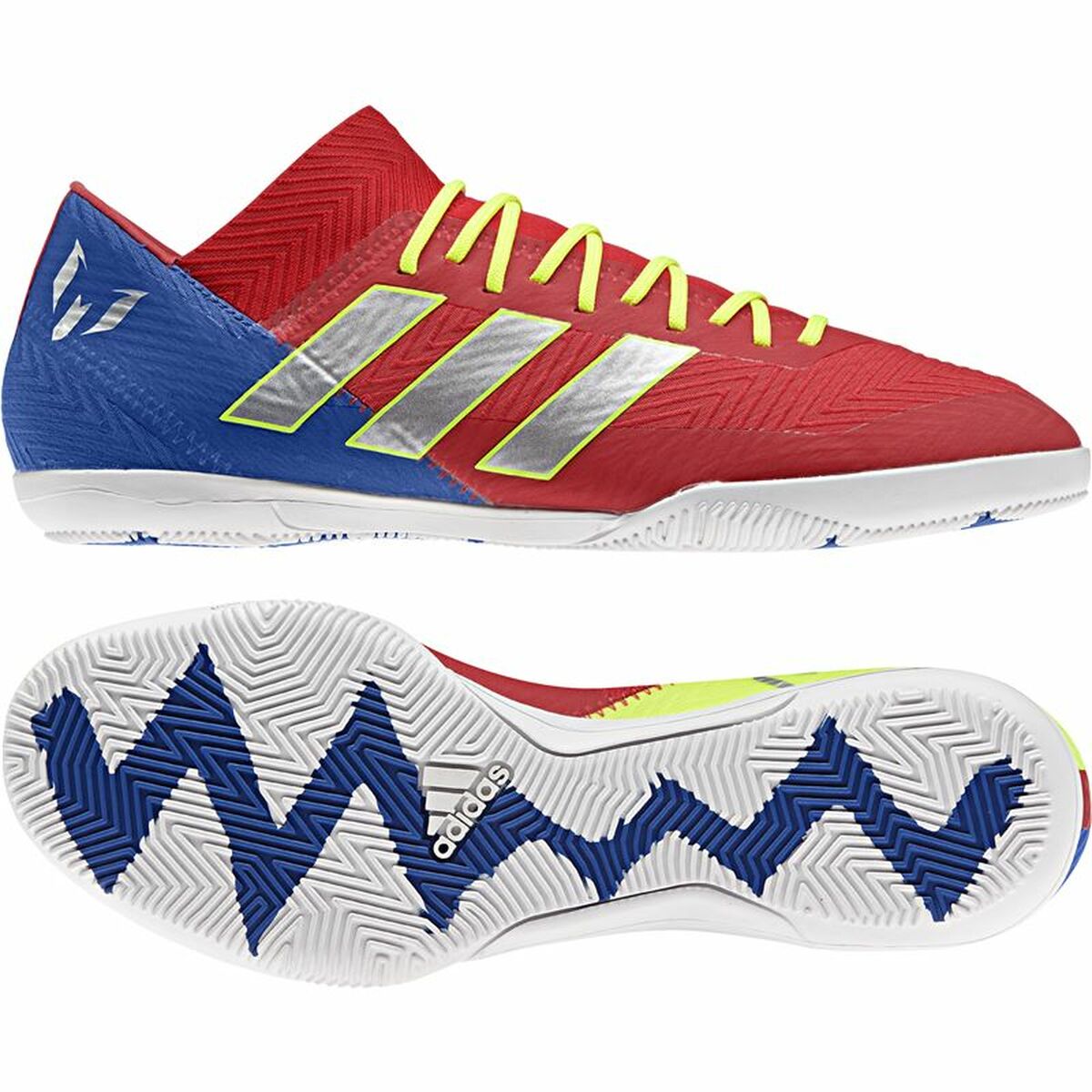 Взрослые кроссовки для футзала Adidas Nemeziz Messi Красный Мужской-7