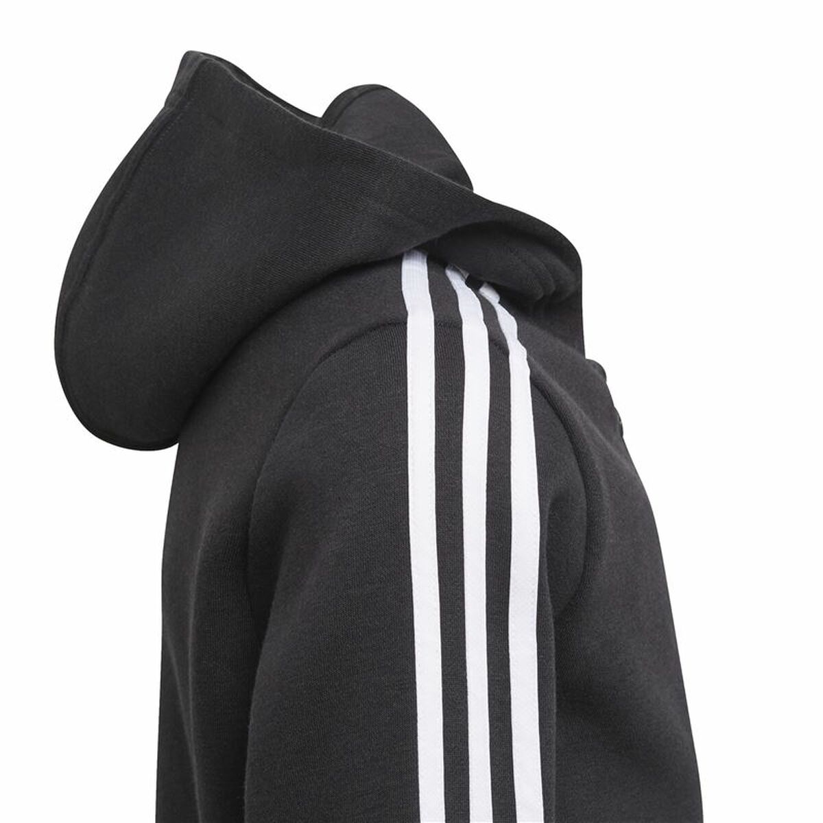 Adidas Essentials Girls Hoodie Black-3