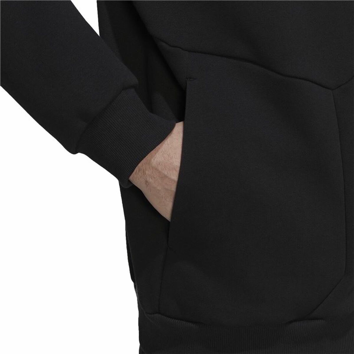 Adidas Essentials For Gameday Men's Hoodie Black-2
