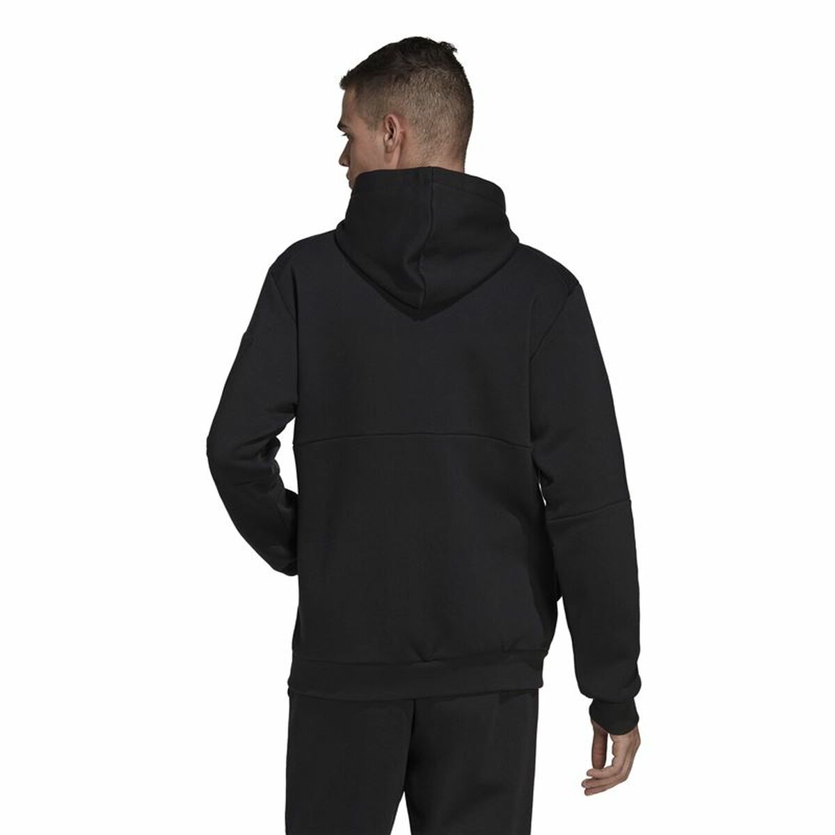Adidas Essentials For Gameday Men's Hoodie Black-5